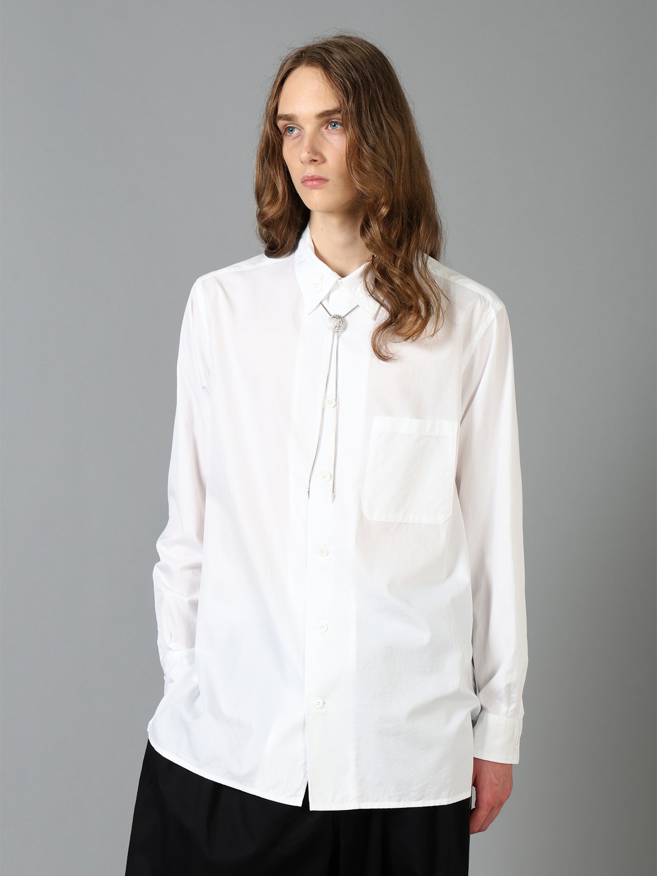 100/2 COTTON BROAD COLLAR BUTTON REGULAR SHIRT