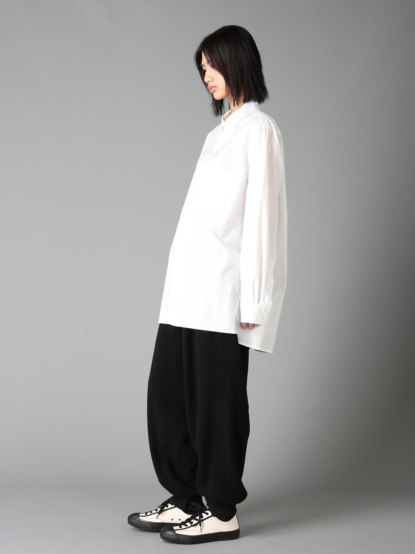 100/2 COTTON BROAD COLLAR BUTTON REGULAR SHIRT