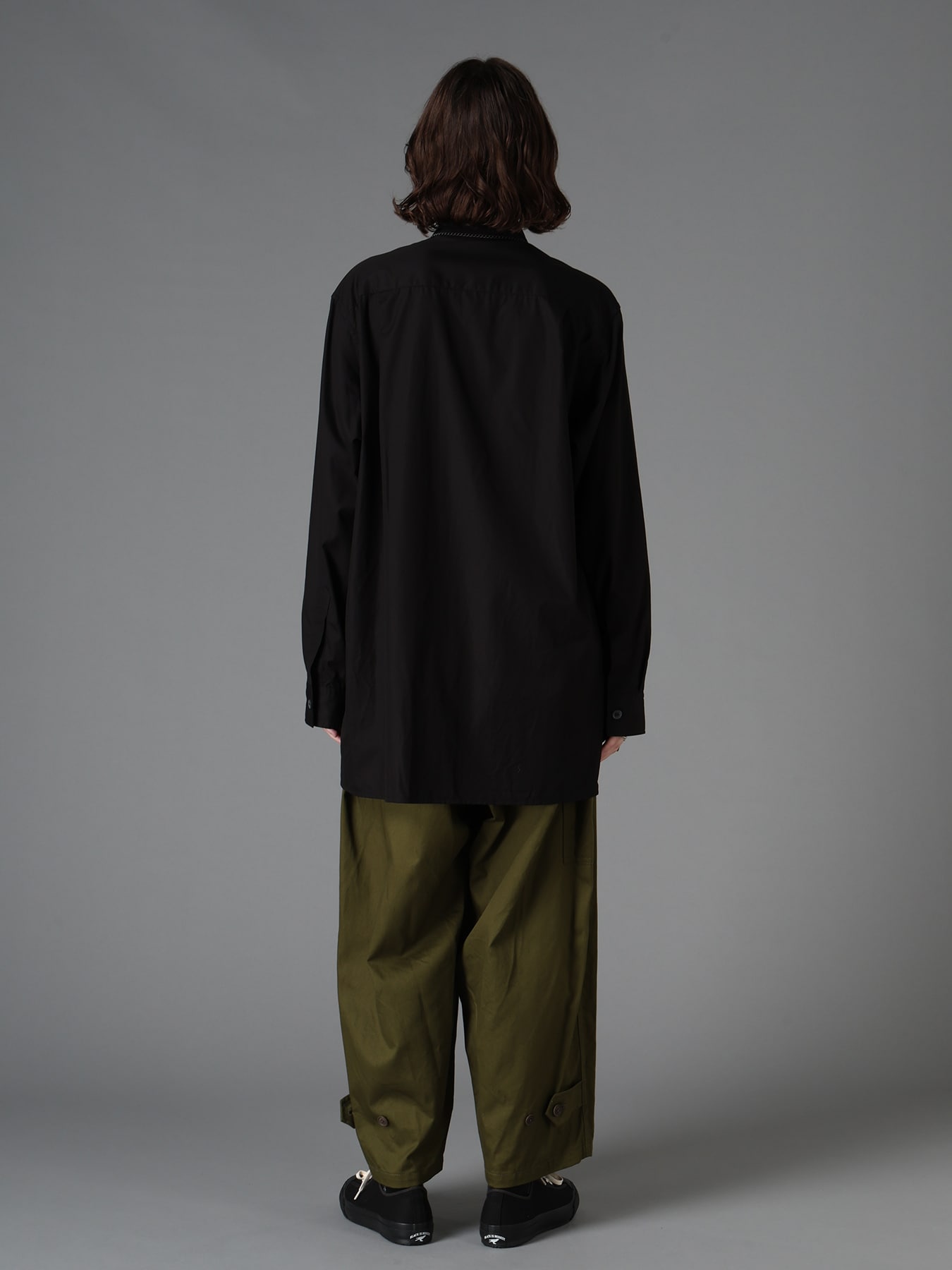 100/2 COTTON BROAD COLLAR BUTTON REGULAR SHIRT