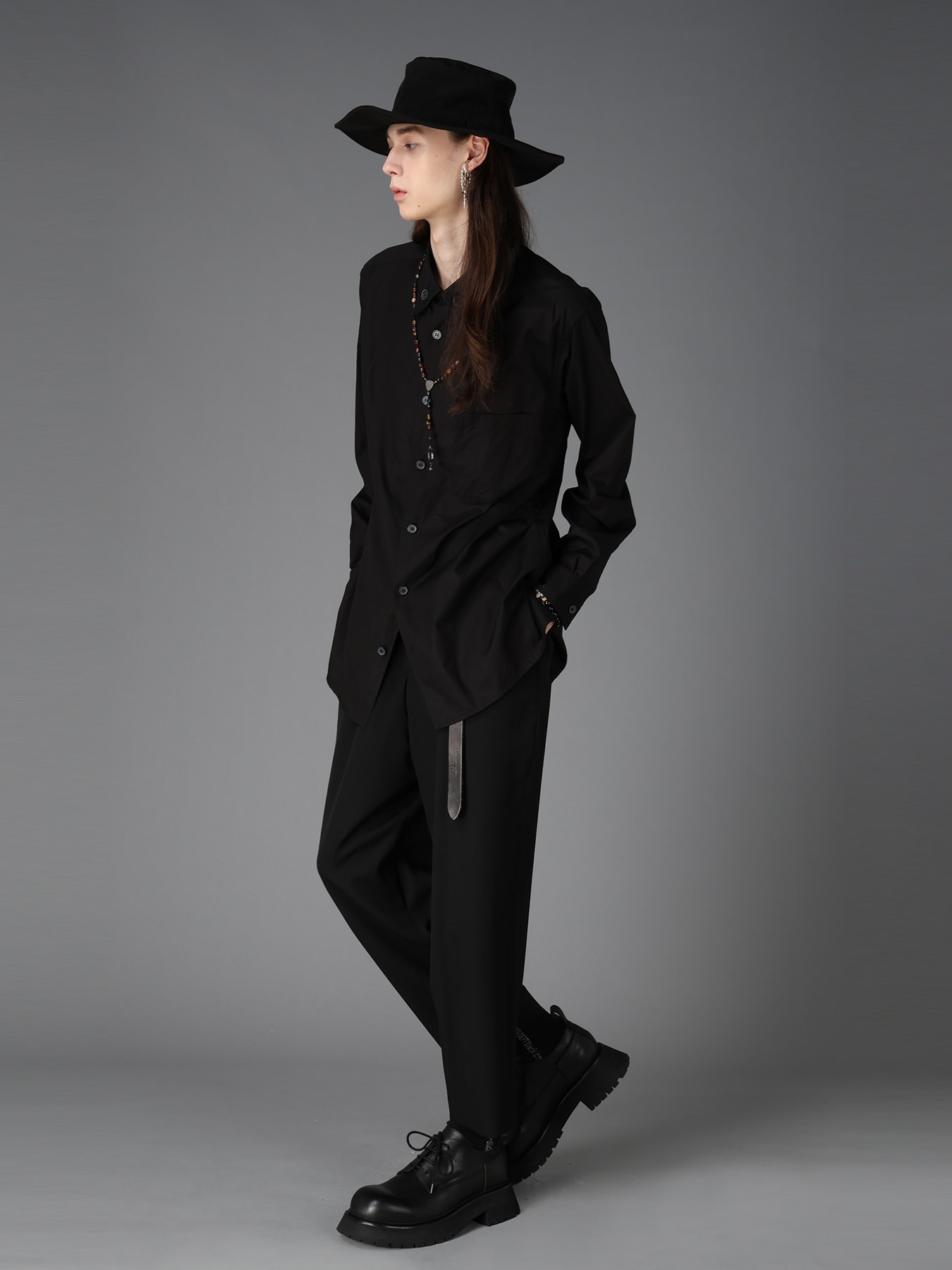 100/2 COTTON BROAD COLLAR BUTTON REGULAR SHIRT
