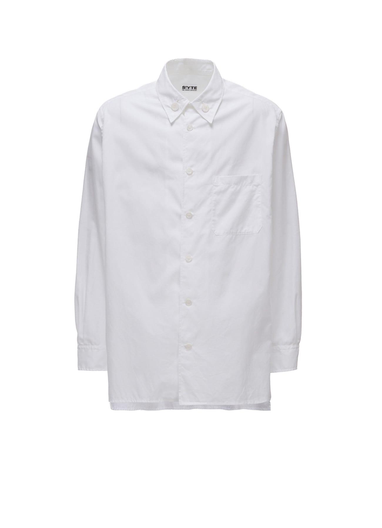 100/2 COTTON BROAD COLLAR BUTTON REGULAR SHIRT