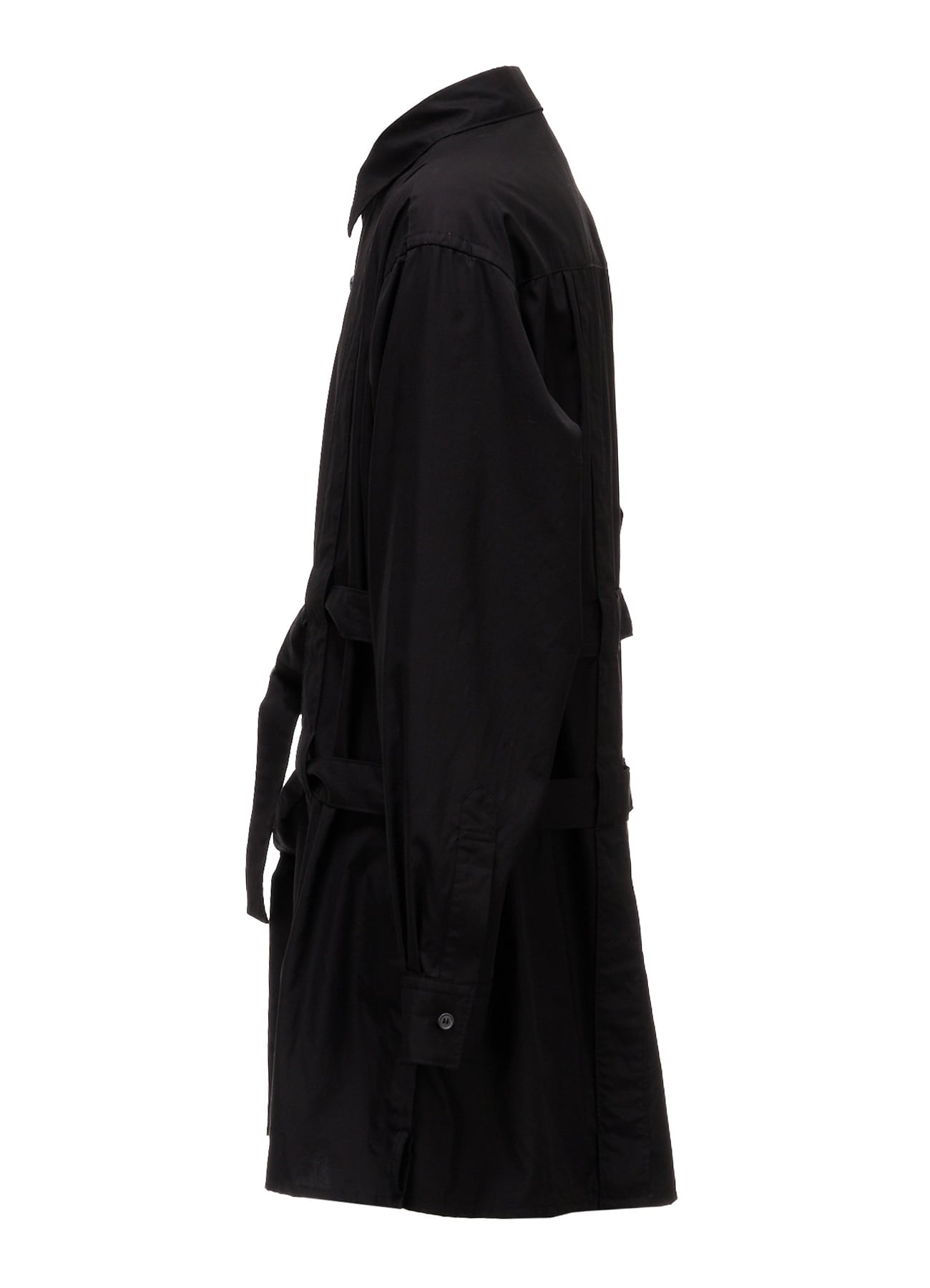 100/2 COTTON BROAD BELT DETAIL BIG SHIRT