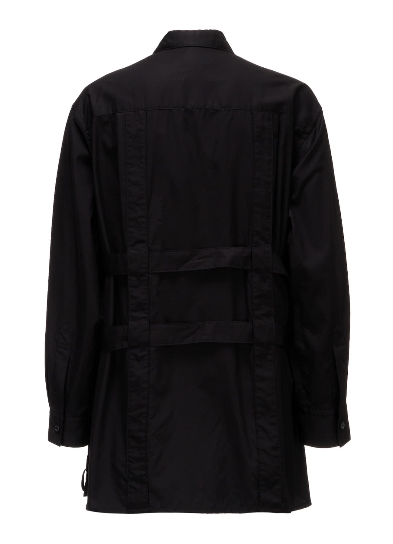 100/2 COTTON BROAD BELT DETAIL BIG SHIRT