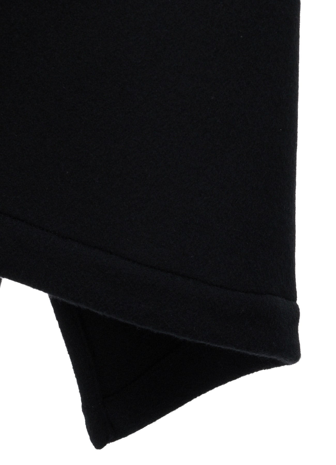 WOOL NYLON HOODED PONCHO