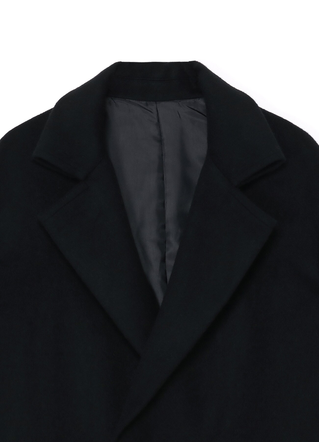 Wool Beaver Double Snap Long Coat(M Black): S'YTE｜THE SHOP YOHJI