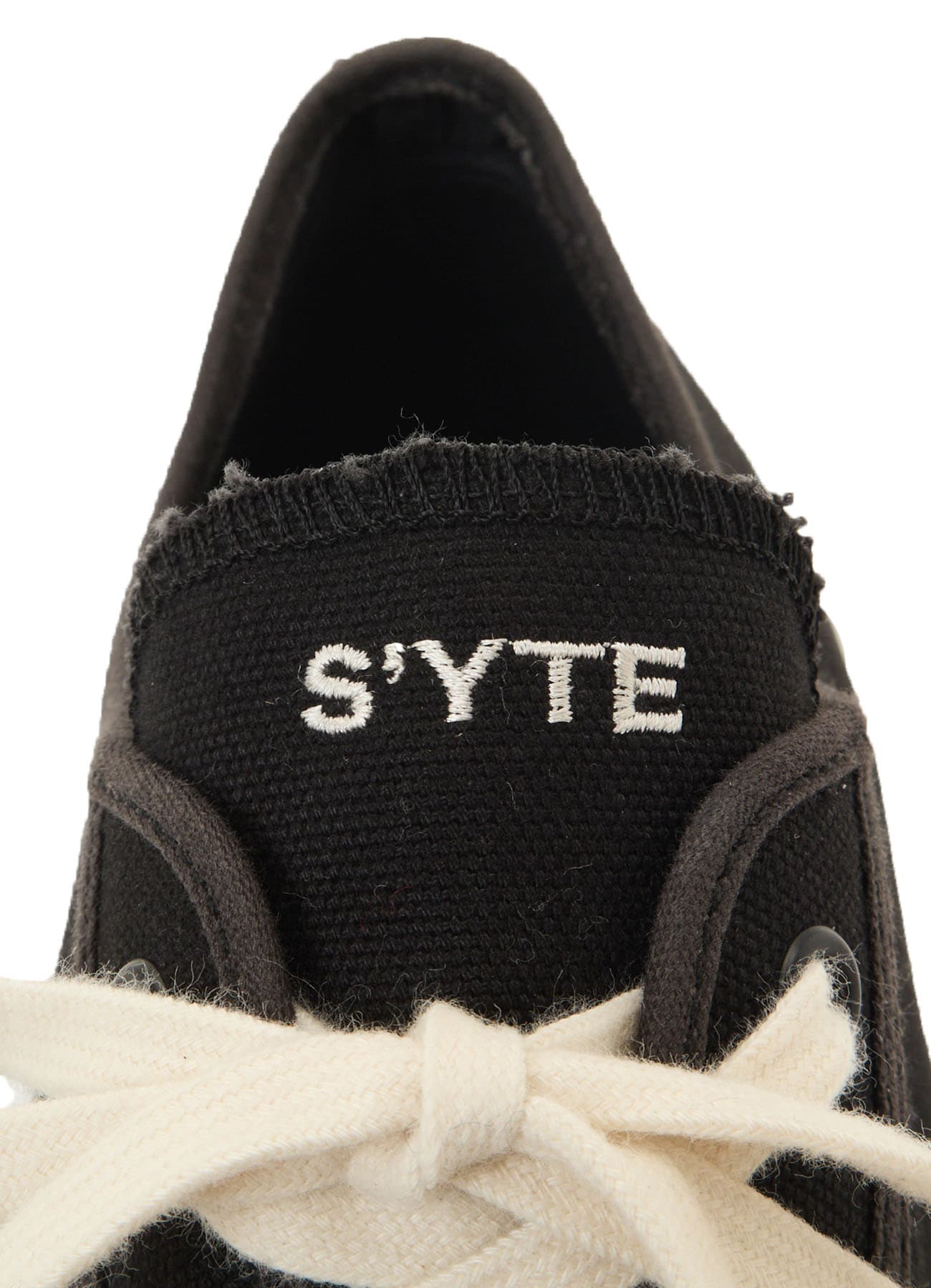 S'YTE × MOONSTAR LOGO COTTON CANVAS SNEAKERS - GC/001