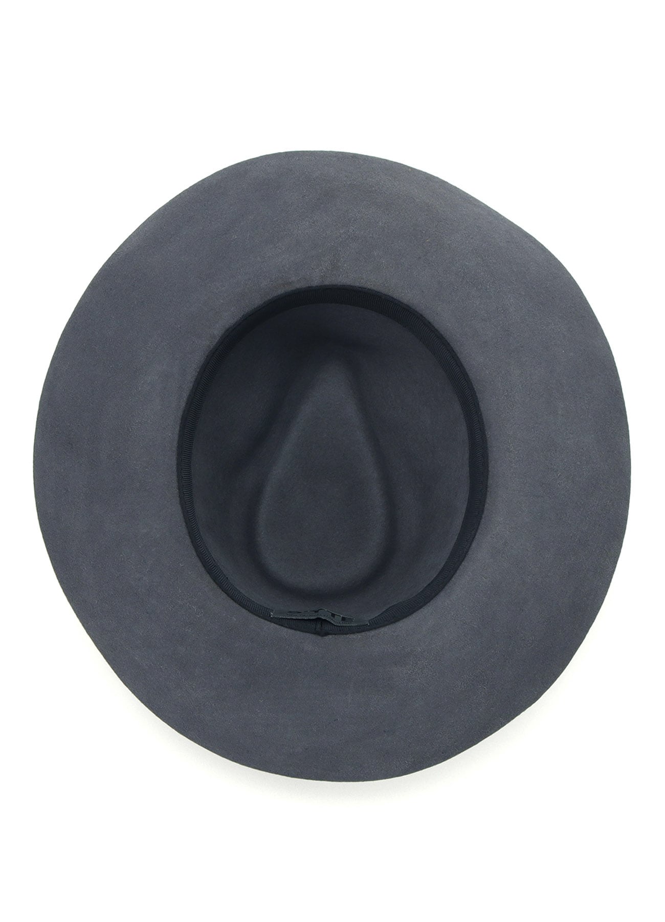 Wool Felt Ribbon Tape Wide Brim Hat