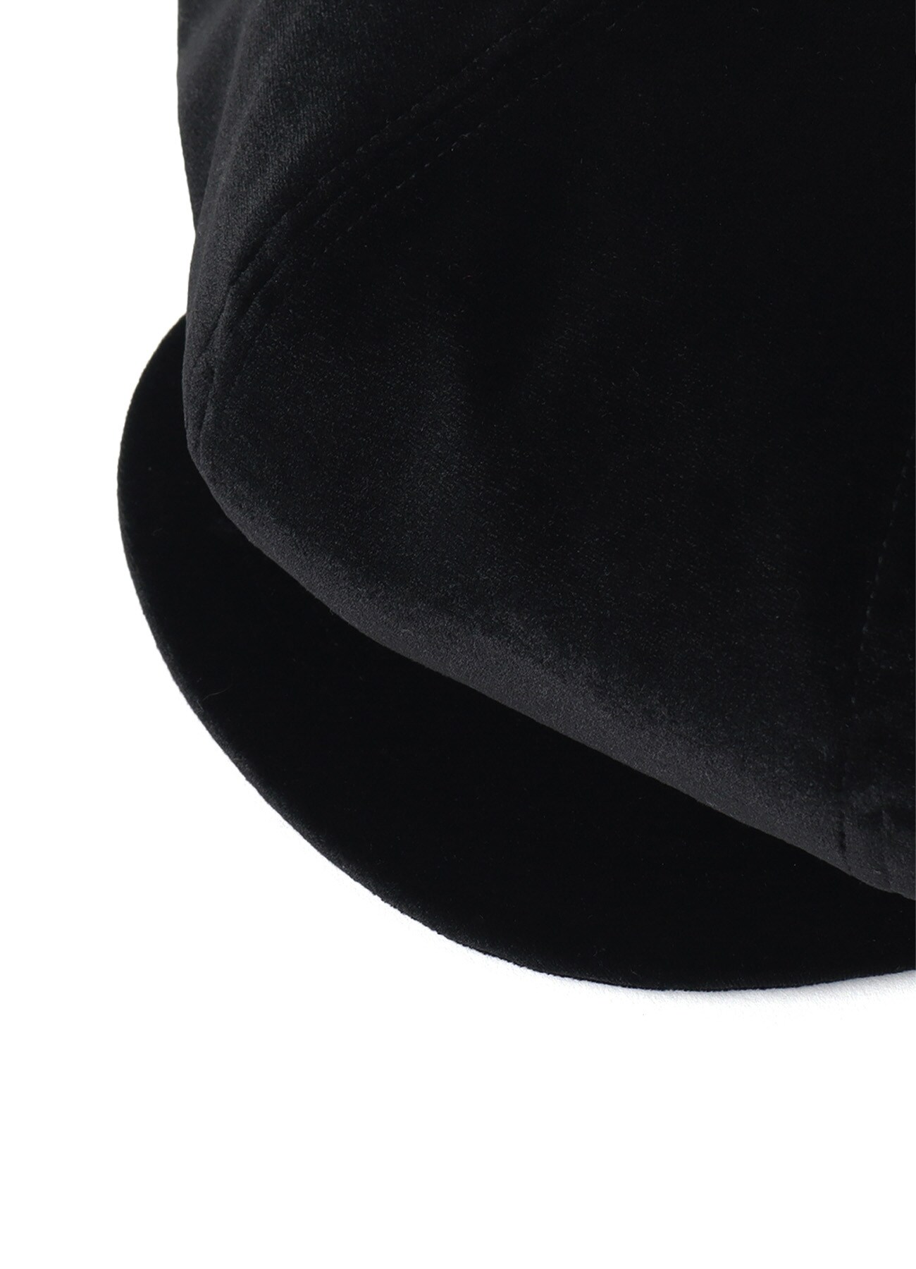 VELVETEEN EIGHT-STITCH CASQUETTE(FREE SIZE Black): S'YTE｜THE SHOP