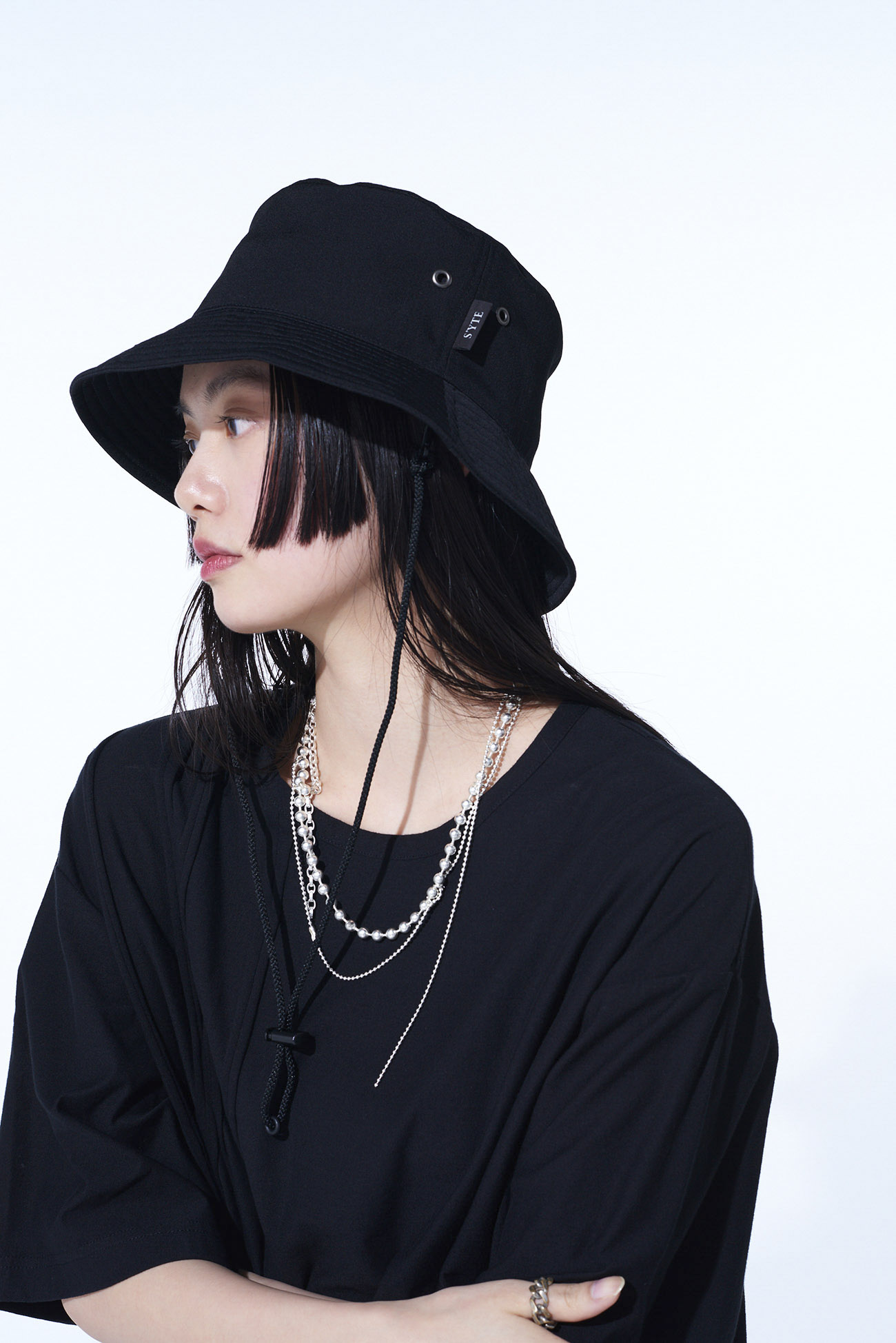 WASHER WOOL GABARDINE SAFARI HAT