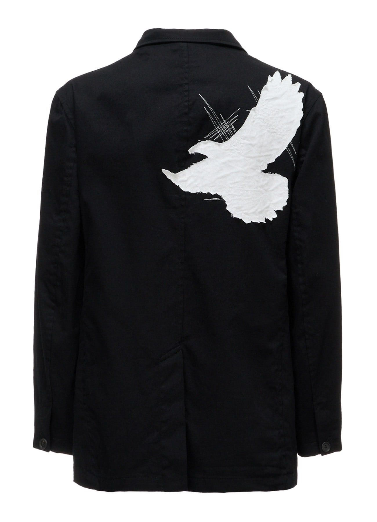 20/COTTON TWILL CROW PATCH JACKET