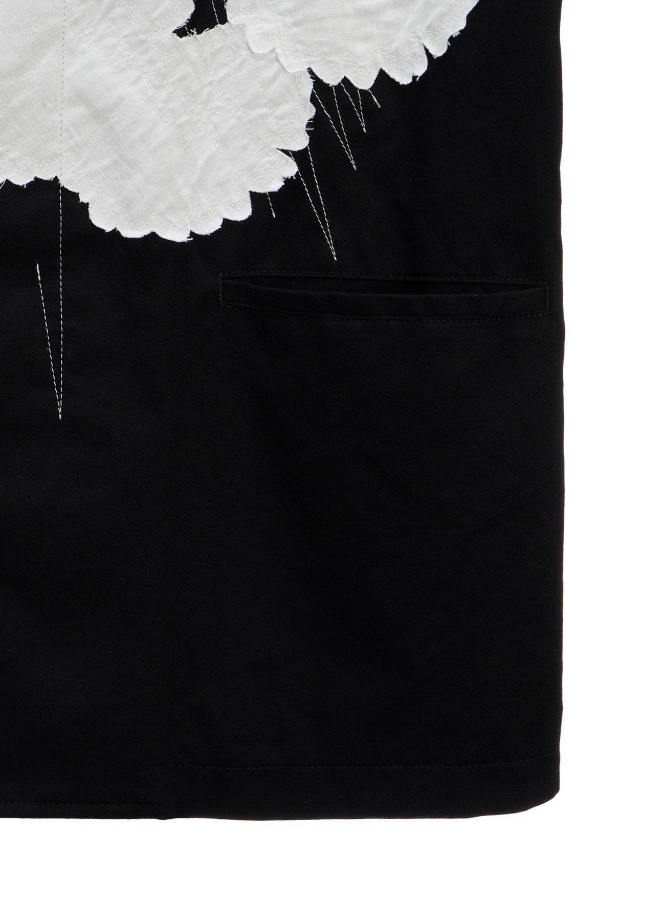 20/COTTON TWILL CROW PATCH JACKET