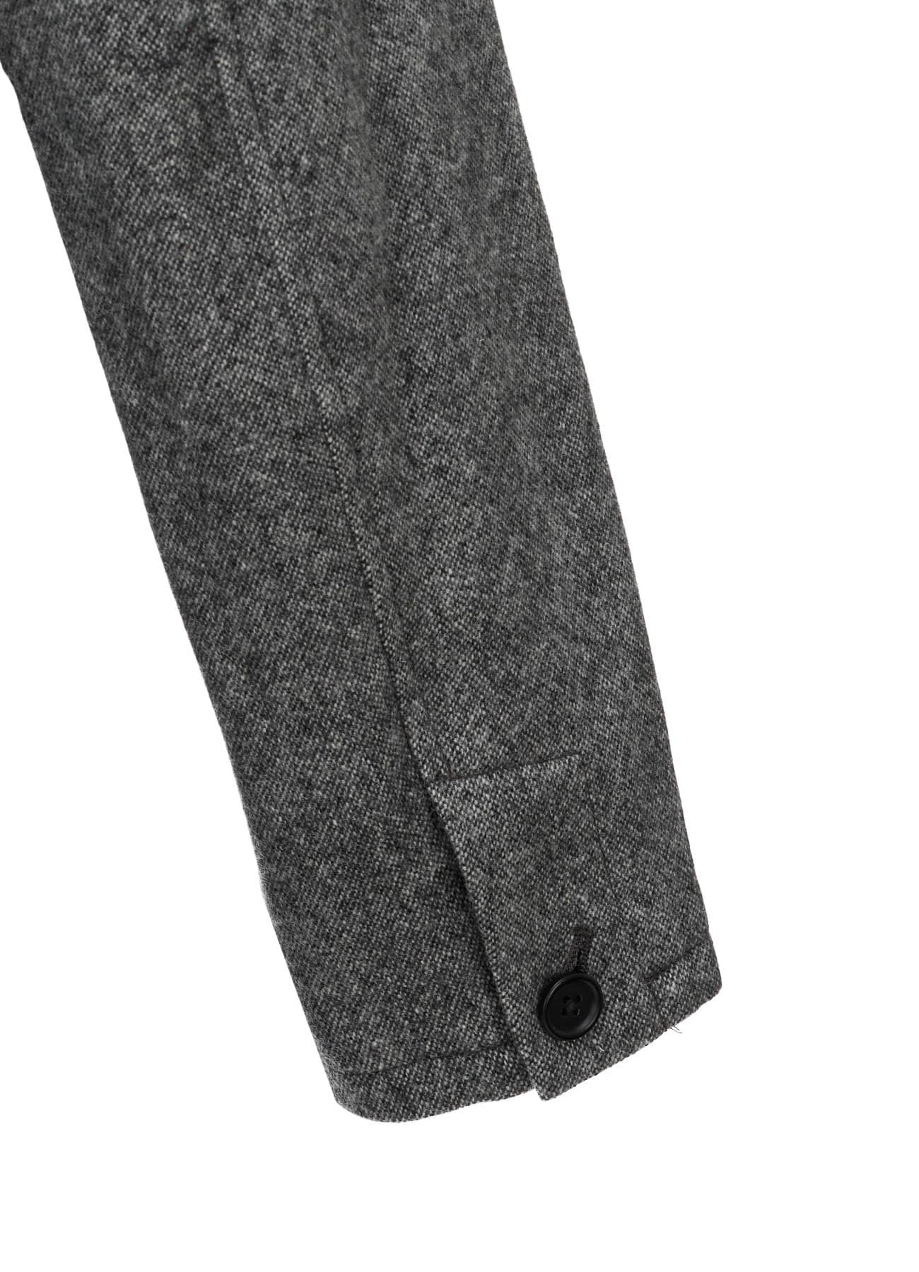 ECO WOOL EMBROIDERIED PATCH JACKET