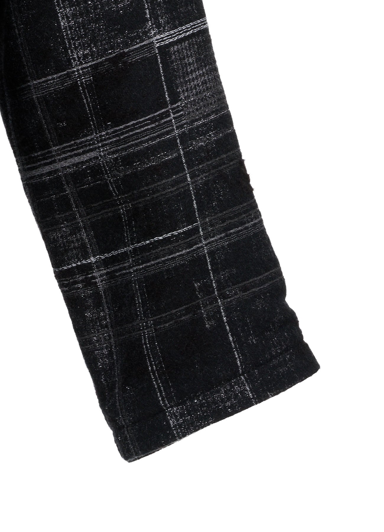CHECK JACQUARD RAGLAN JACKET