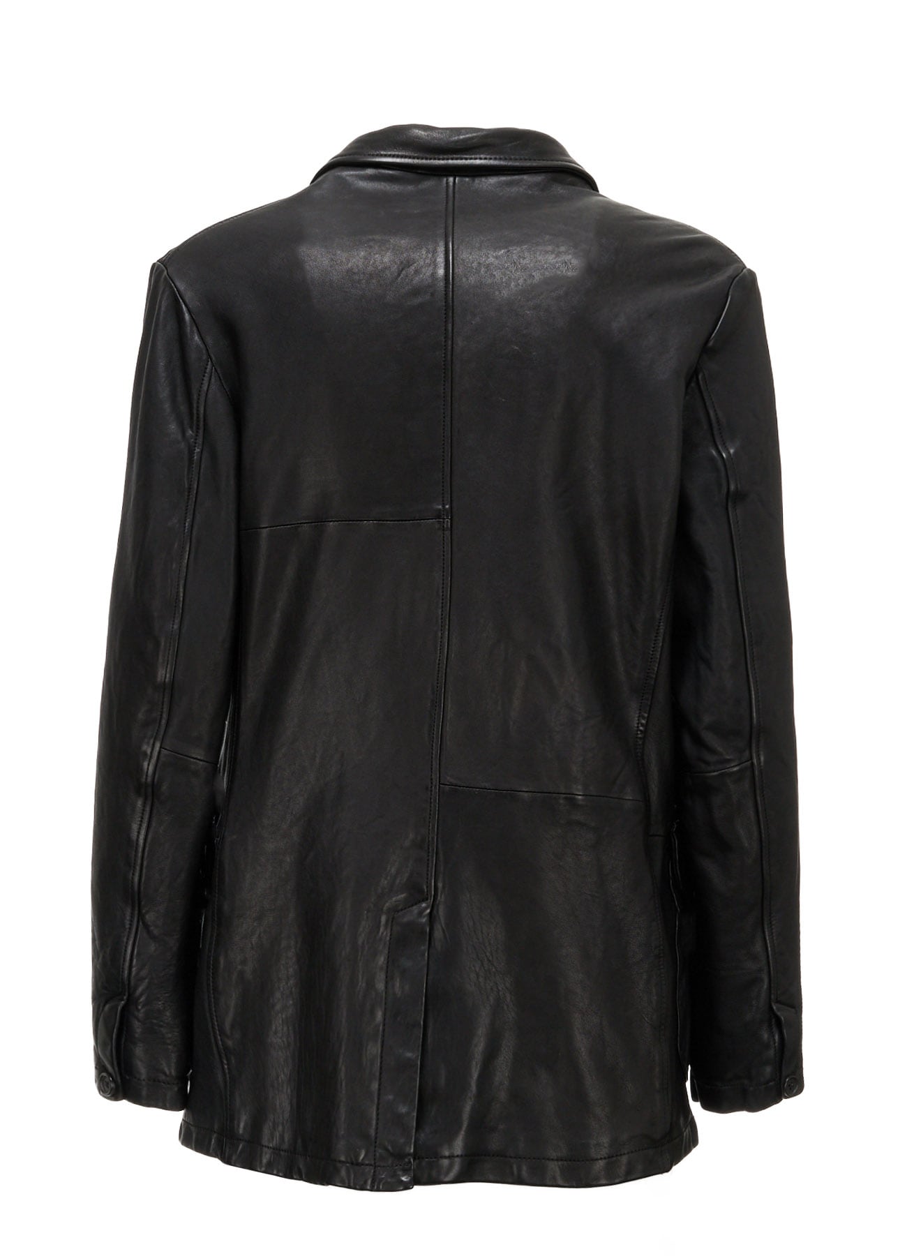 WASHED SHEEP LEATHER 3 POCKETS JACKET