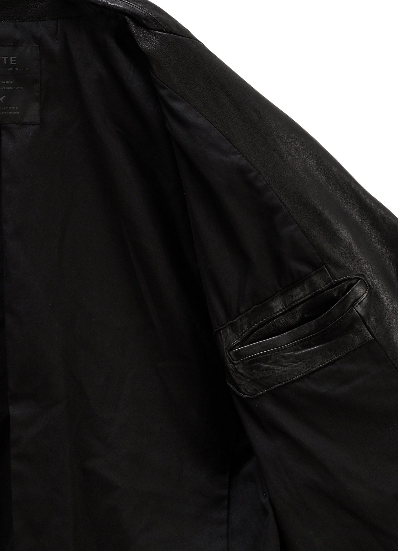 WASHED SHEEP LEATHER 3 POCKETS JACKET
