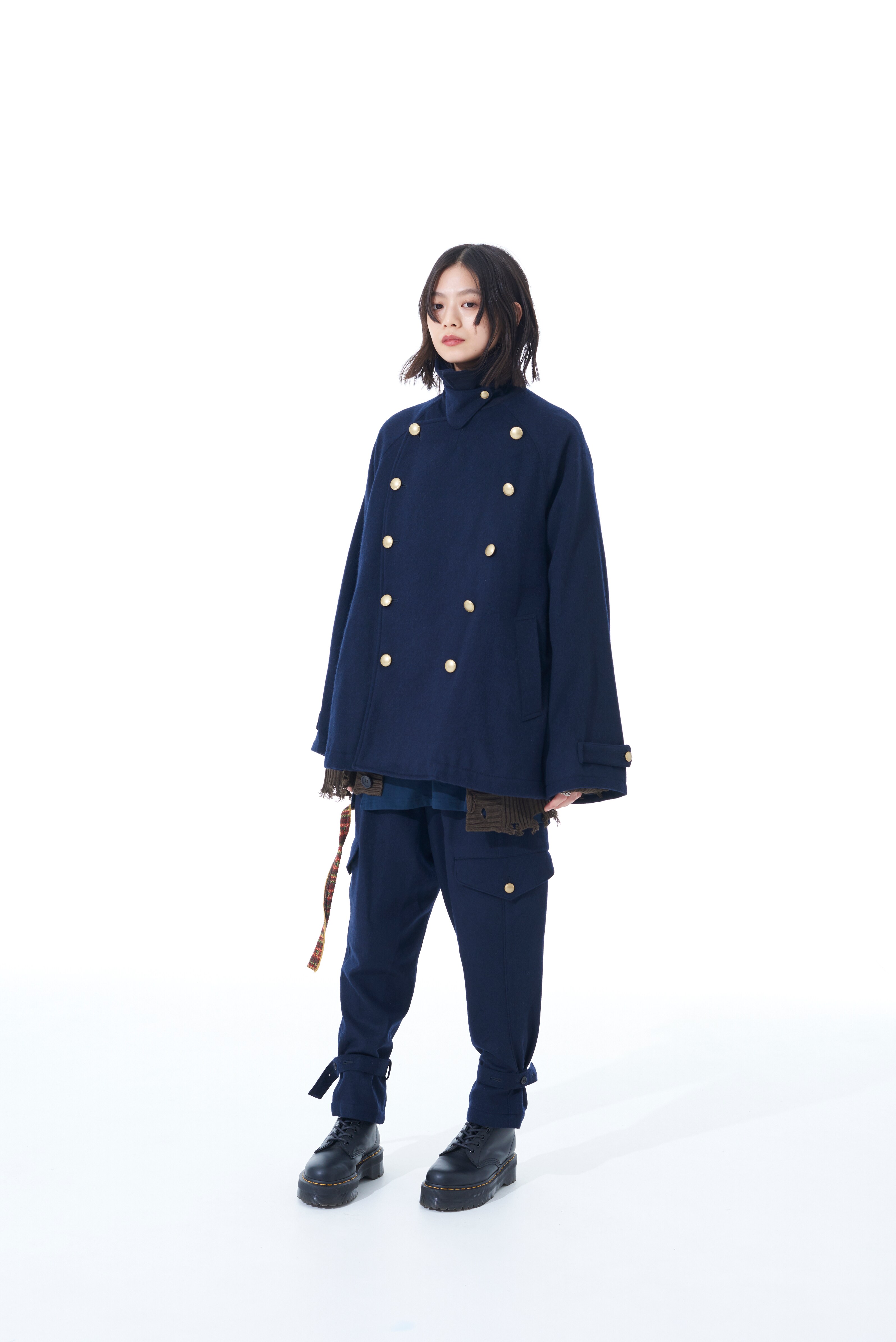 WOOL BEAVER M38 AVIATOR JACKET(M Navy): S'YTE｜THE SHOP YOHJI YAMAMOTO