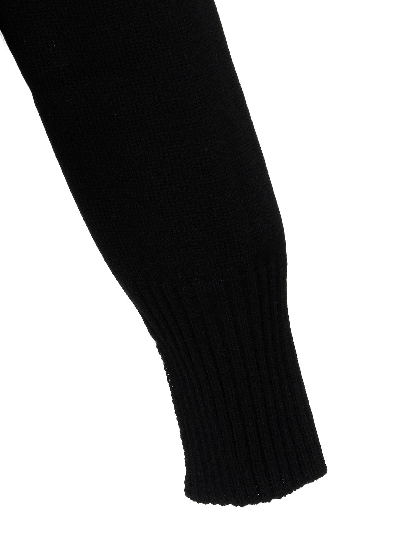 BULKY WOOL BLEND ASYMMETRIC STITCH ZIP-UP KNIT