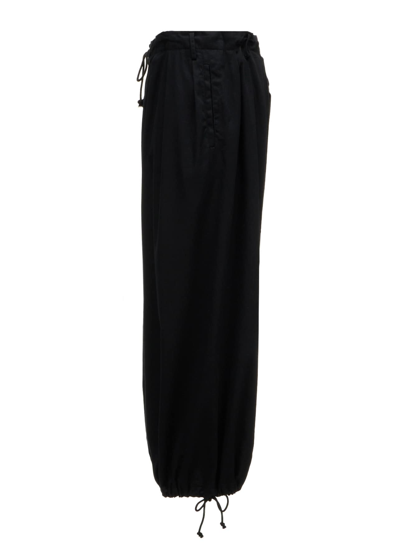 20/COTTON TWILL CROW PATCH BALLOON PANTS