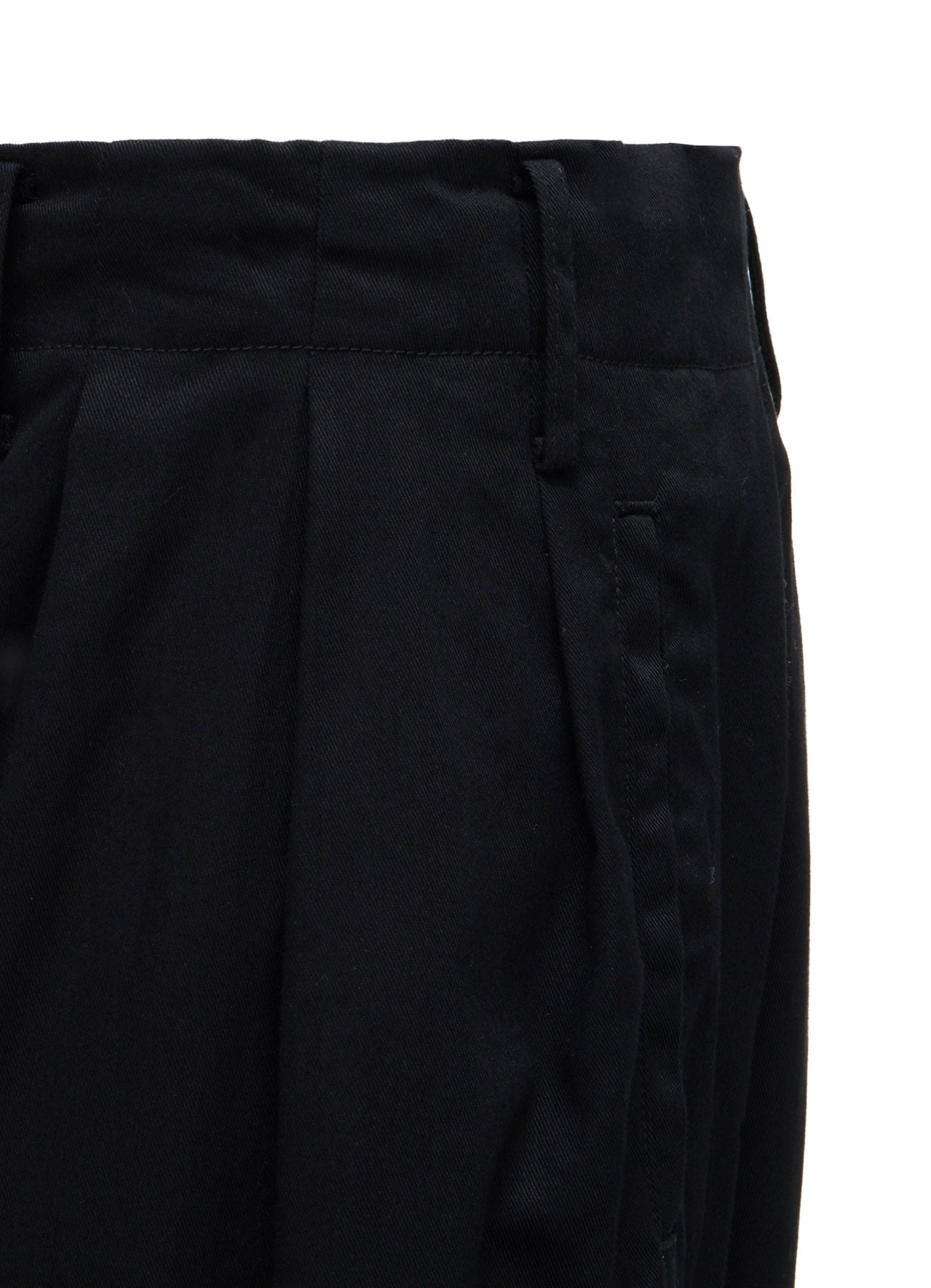 20/COTTON TWILL CROW PATCH BALLOON PANTS