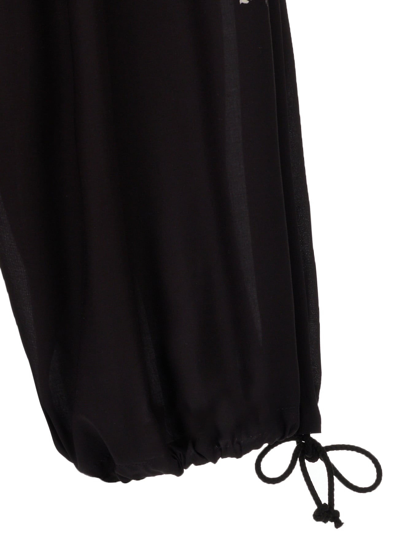 SKETCH PANSY PRINT RAYON BALLOON PANTS