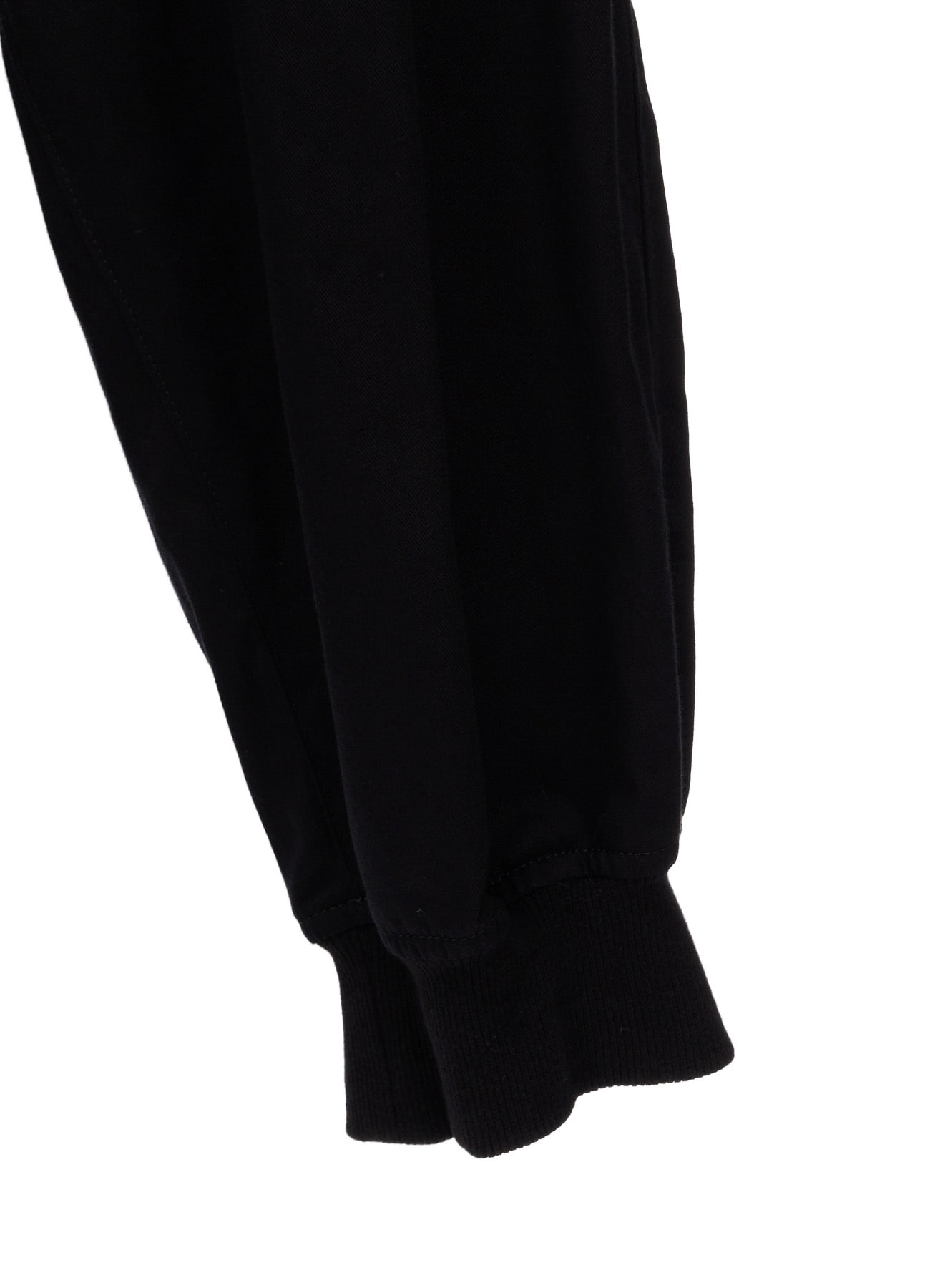 20/COTTON ELASTIC RIB-HEM PANTS