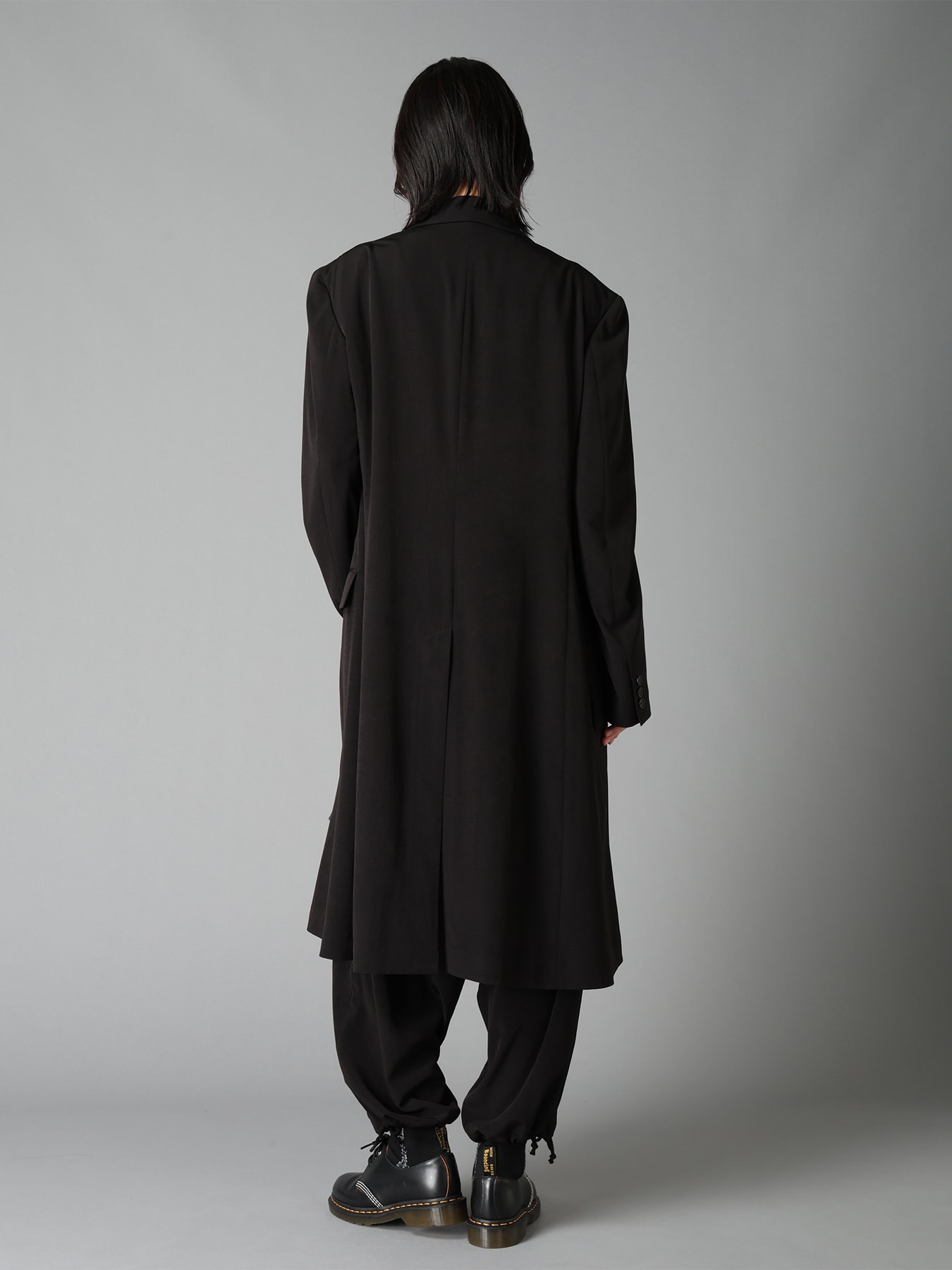 CREPE de CHINE WAIST DRAWSTRING SAROUEL PANTS