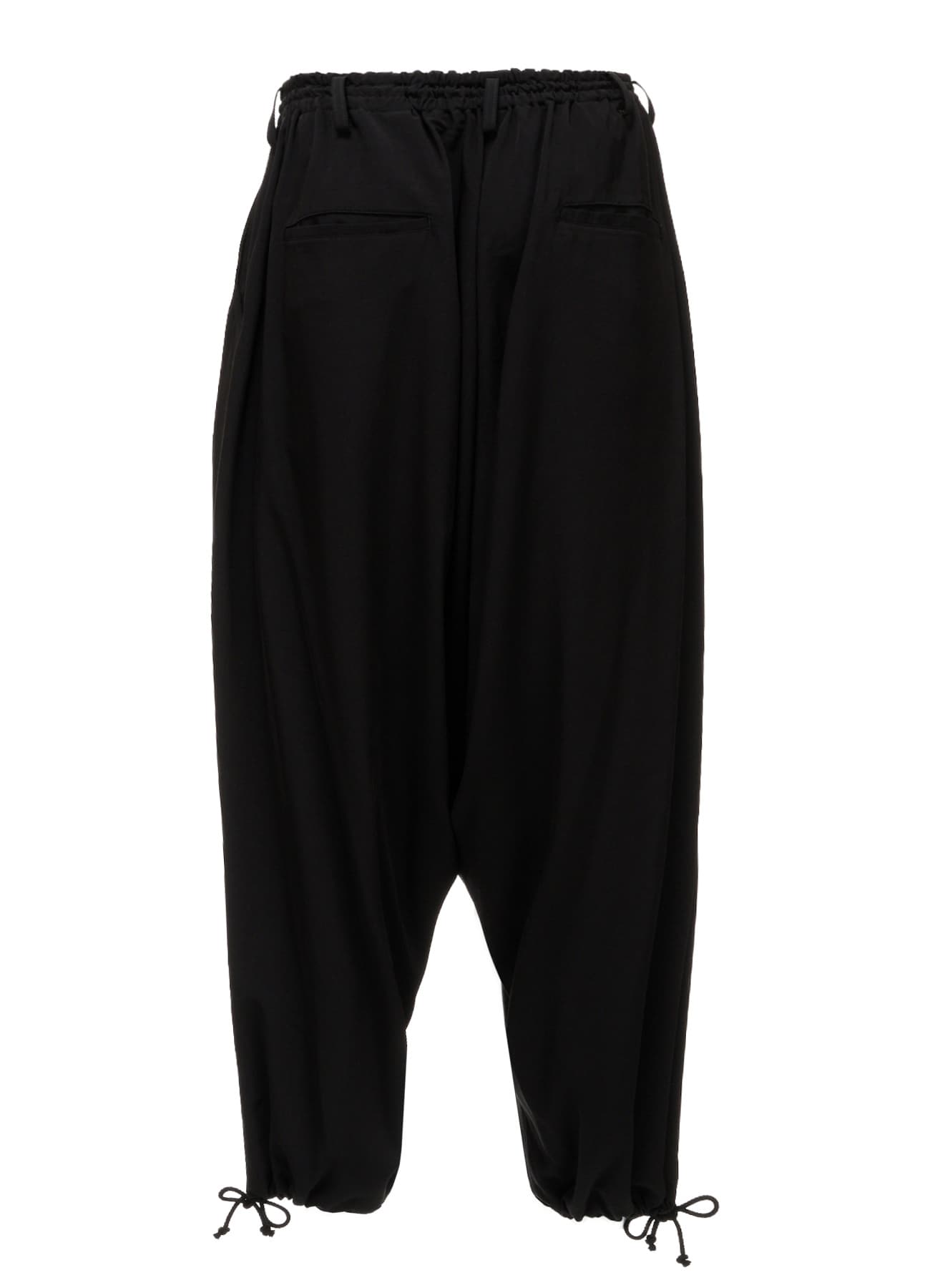 CREPE de CHINE WAIST DRAWSTRING SAROUEL PANTS