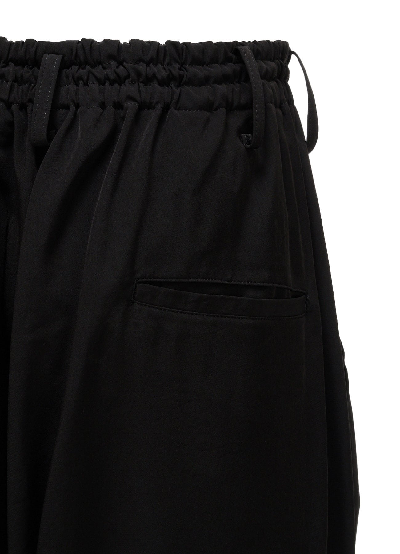 CREPE de CHINE WAIST DRAWSTRING SAROUEL PANTS