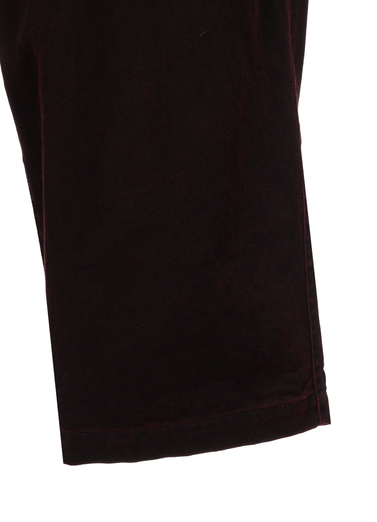 PIGMENT PRINT COTTON TWILL DOUBLE-FLAP POCKET PANTS