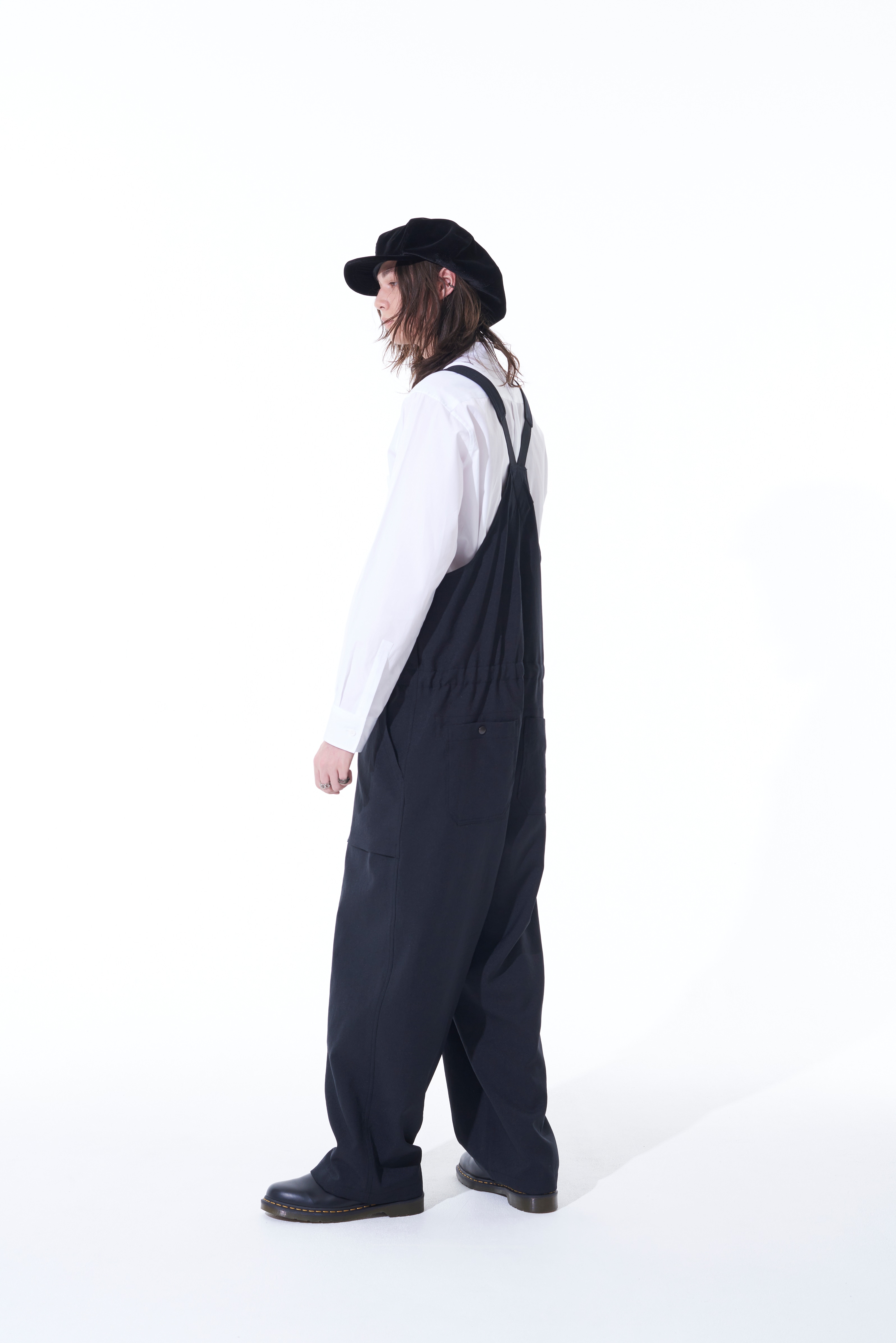 SHIWANOARU POLYESTER STRETCH TWILL DECK PANTS(M Black): S'YTE｜THE 