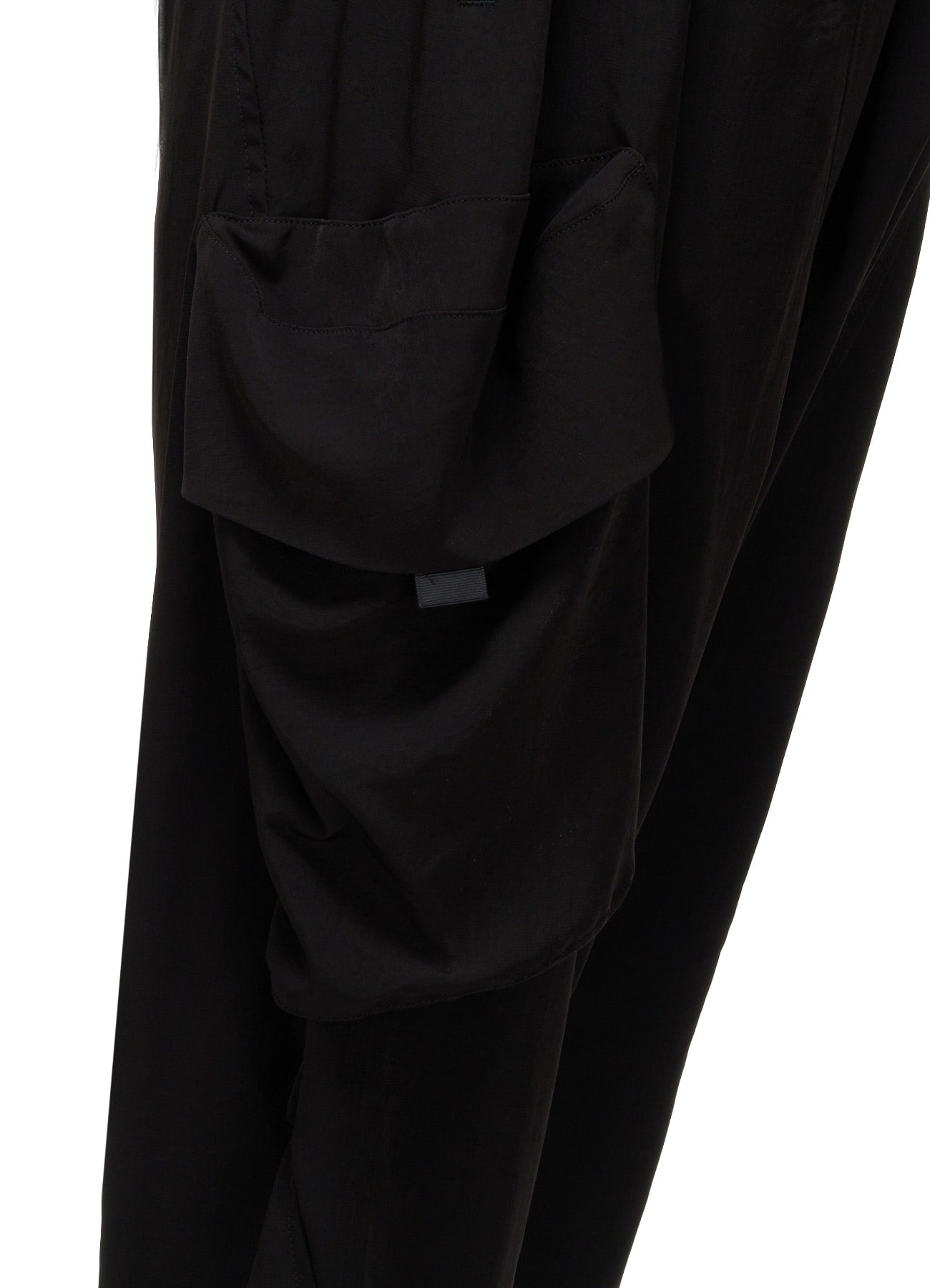 CREPE DE CHINE BIG POCKET SAROUEL PANTS