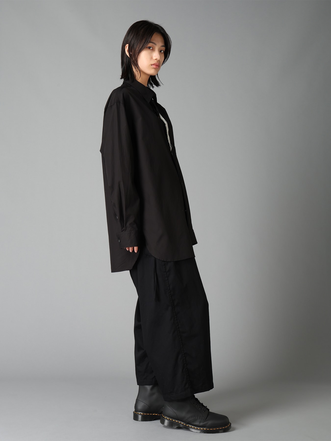 20/COTTON TWILL PANTS WITH  FOLDABLE POCKET