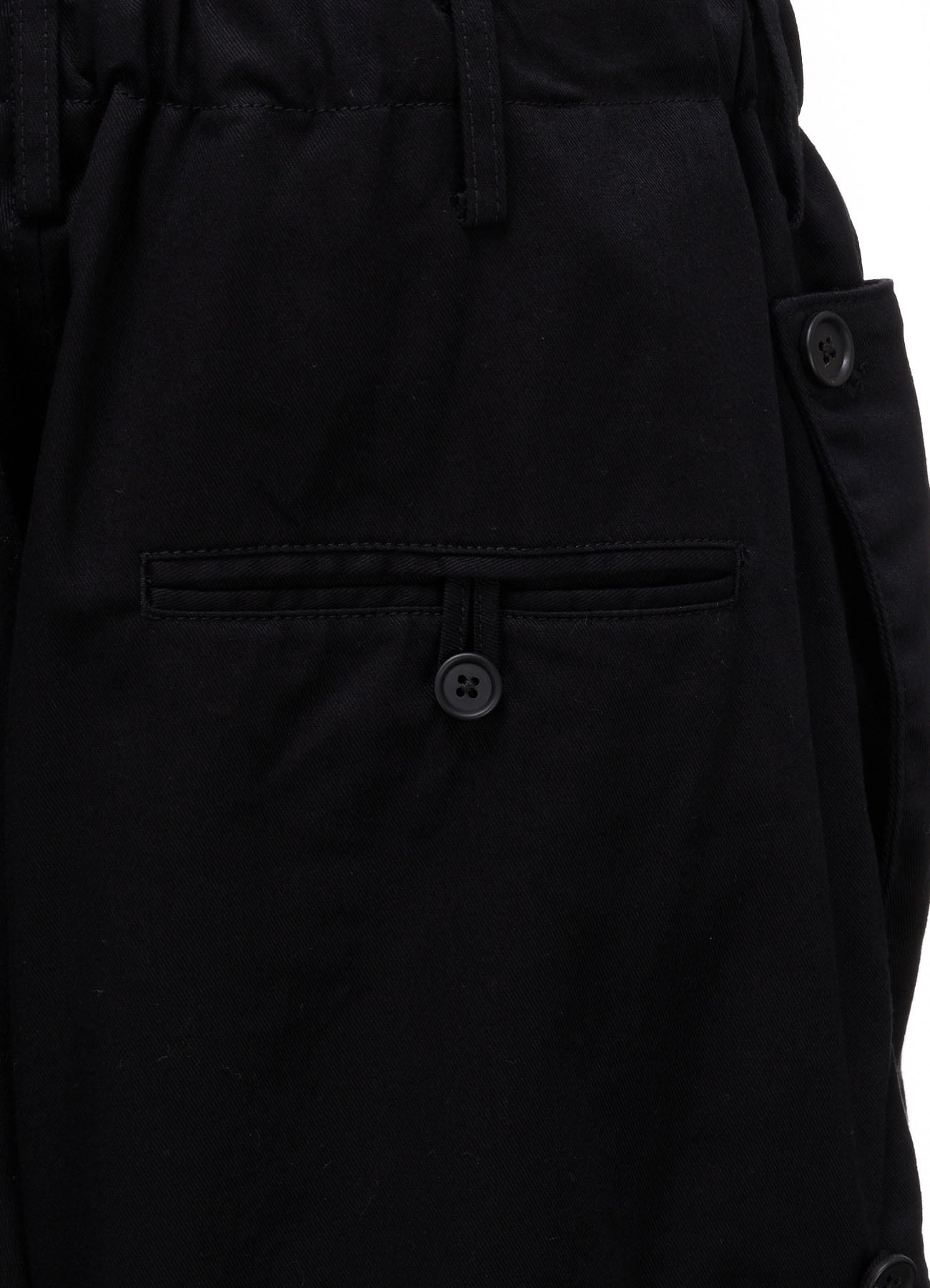 20/COTTON TWILL PANTS WITH  FOLDABLE POCKET