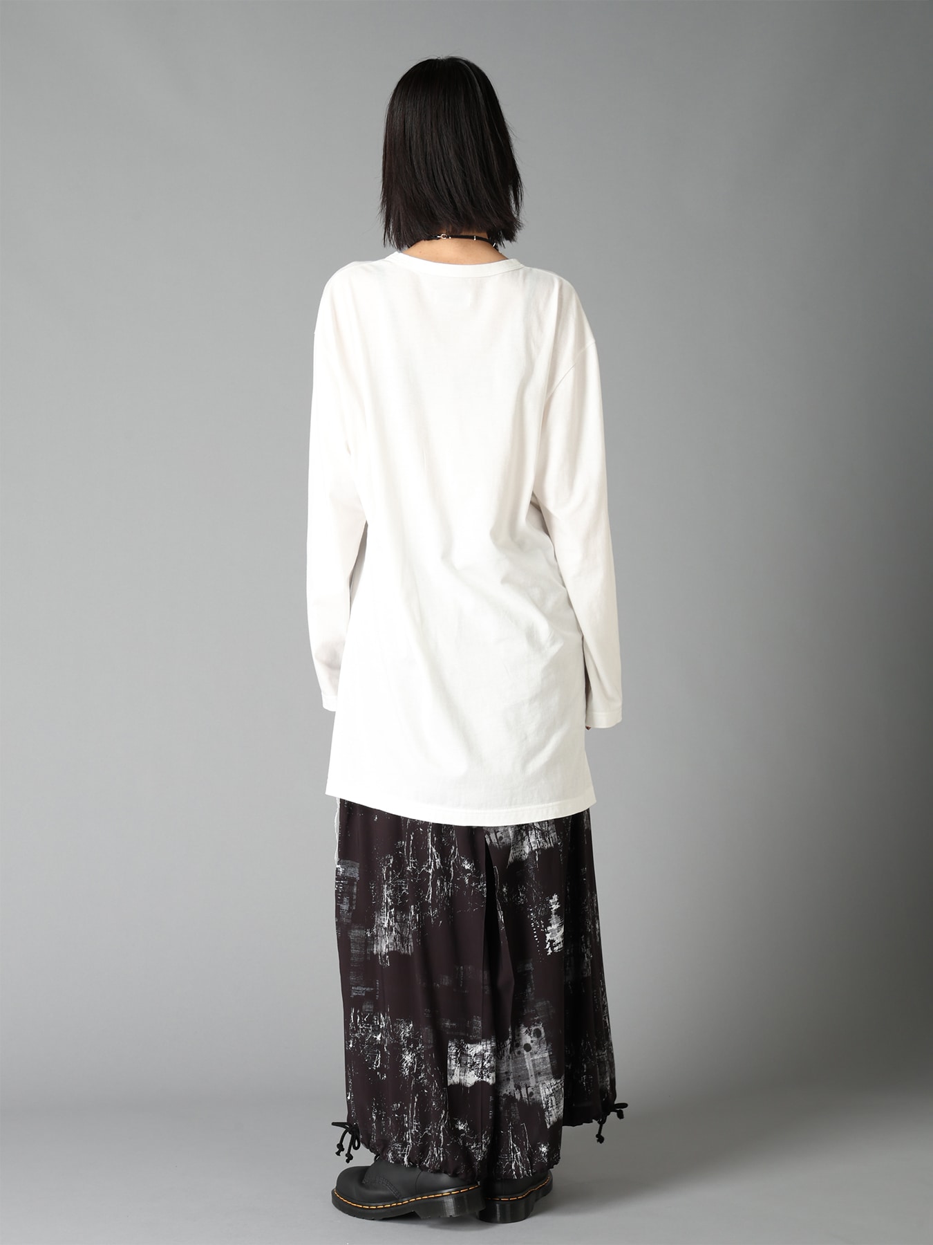 30/COTTON JERSEY T-SHIRT WITH 2 PATCH POCKETS