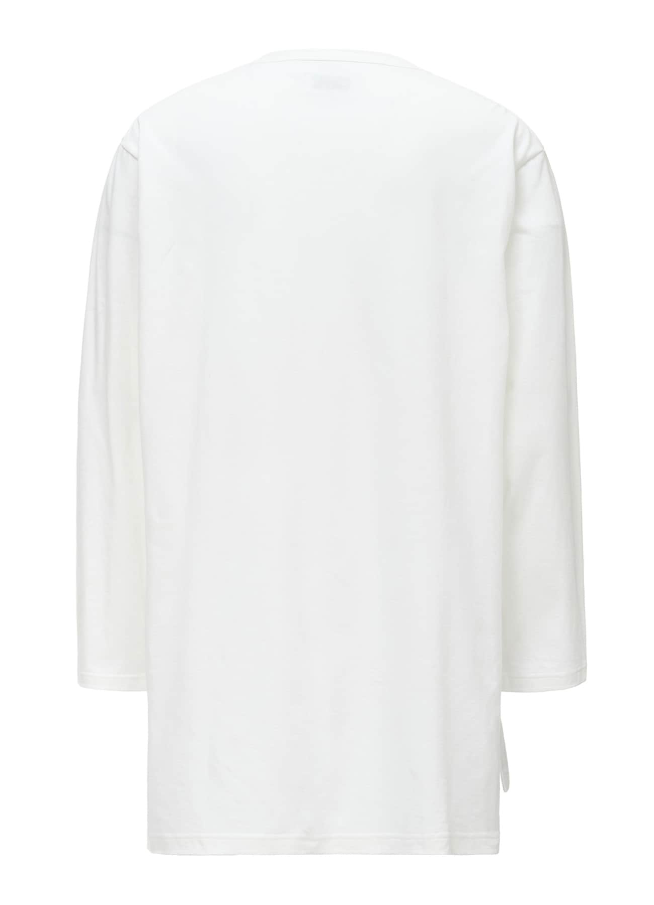 30/COTTON JERSEY T-SHIRT WITH 2 PATCH POCKETS