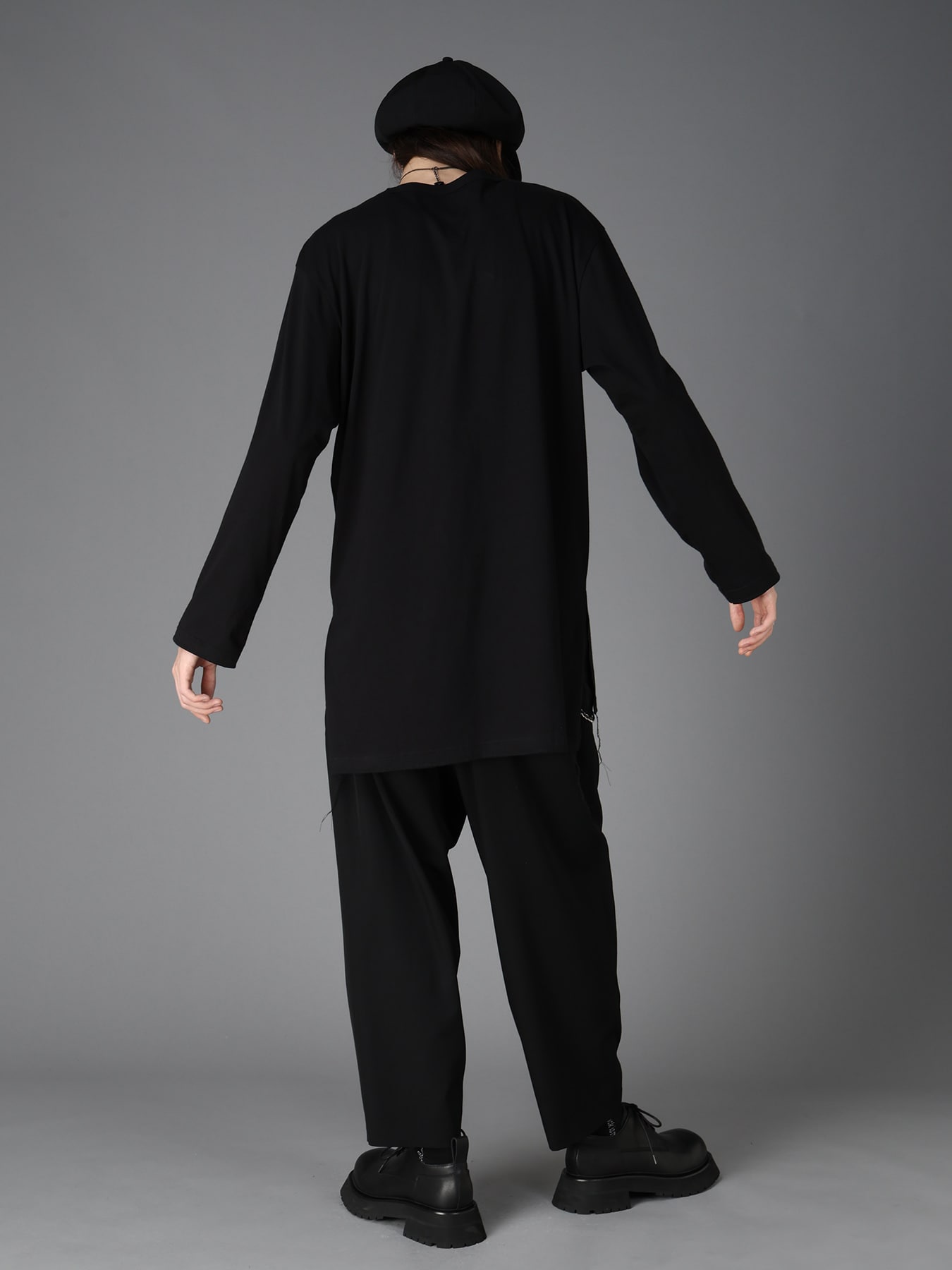 30/COTTON JERSEY T-SHIRT WITH 2 PATCH POCKETS