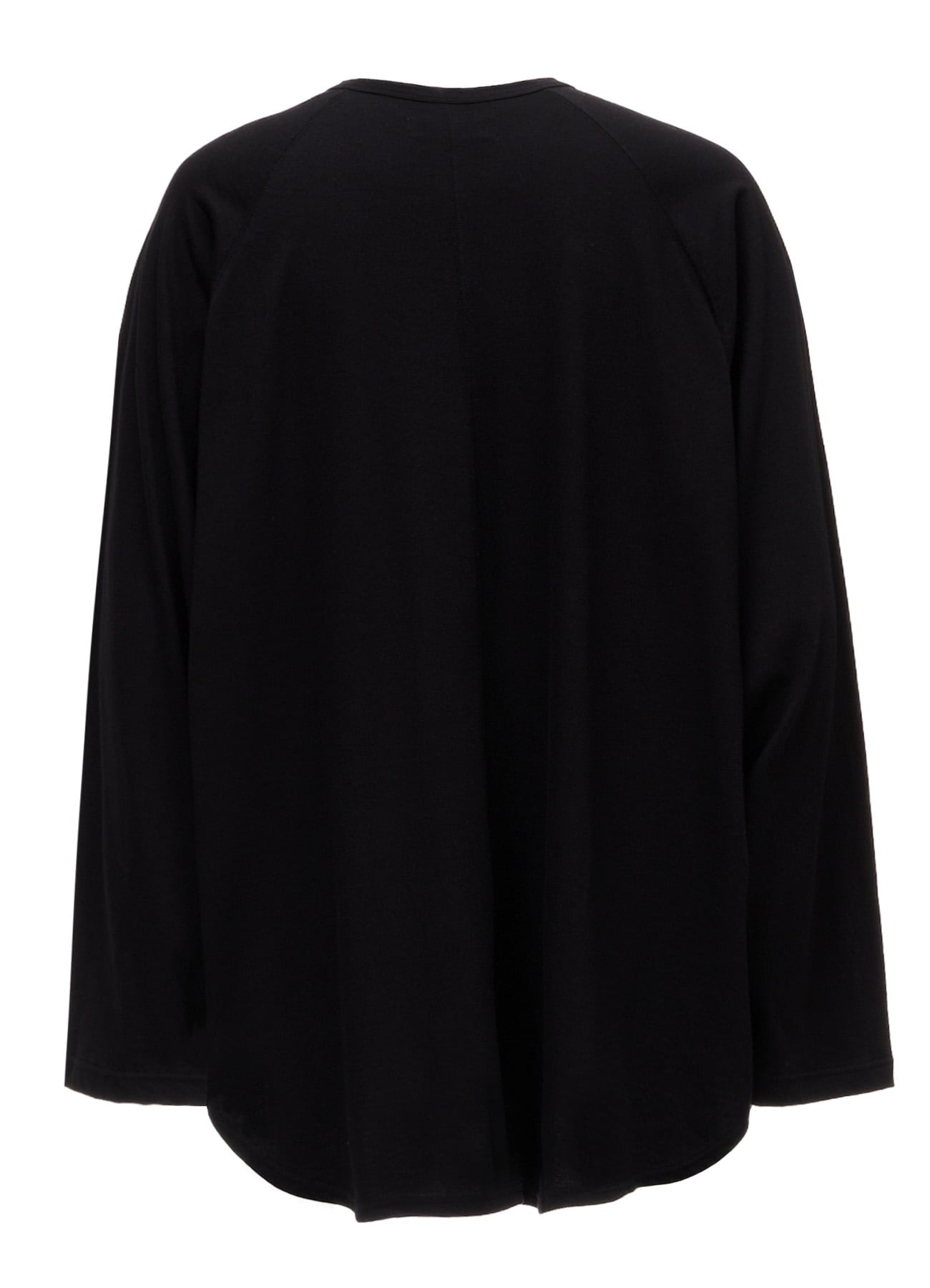 30/COTTON JERSEY RAGLAN SEAM HENLEY T-SHIRT