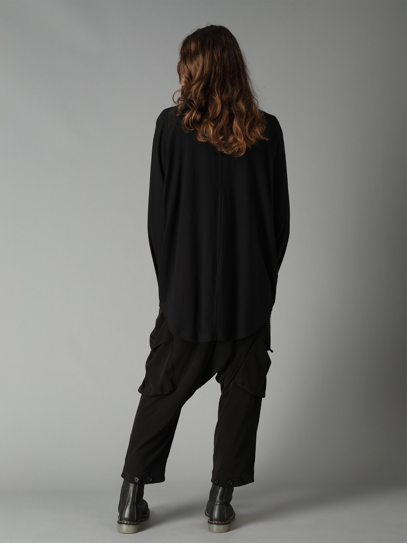 30/COTTON JERSEY RAGLAN SEAM HENLEY T-SHIRT