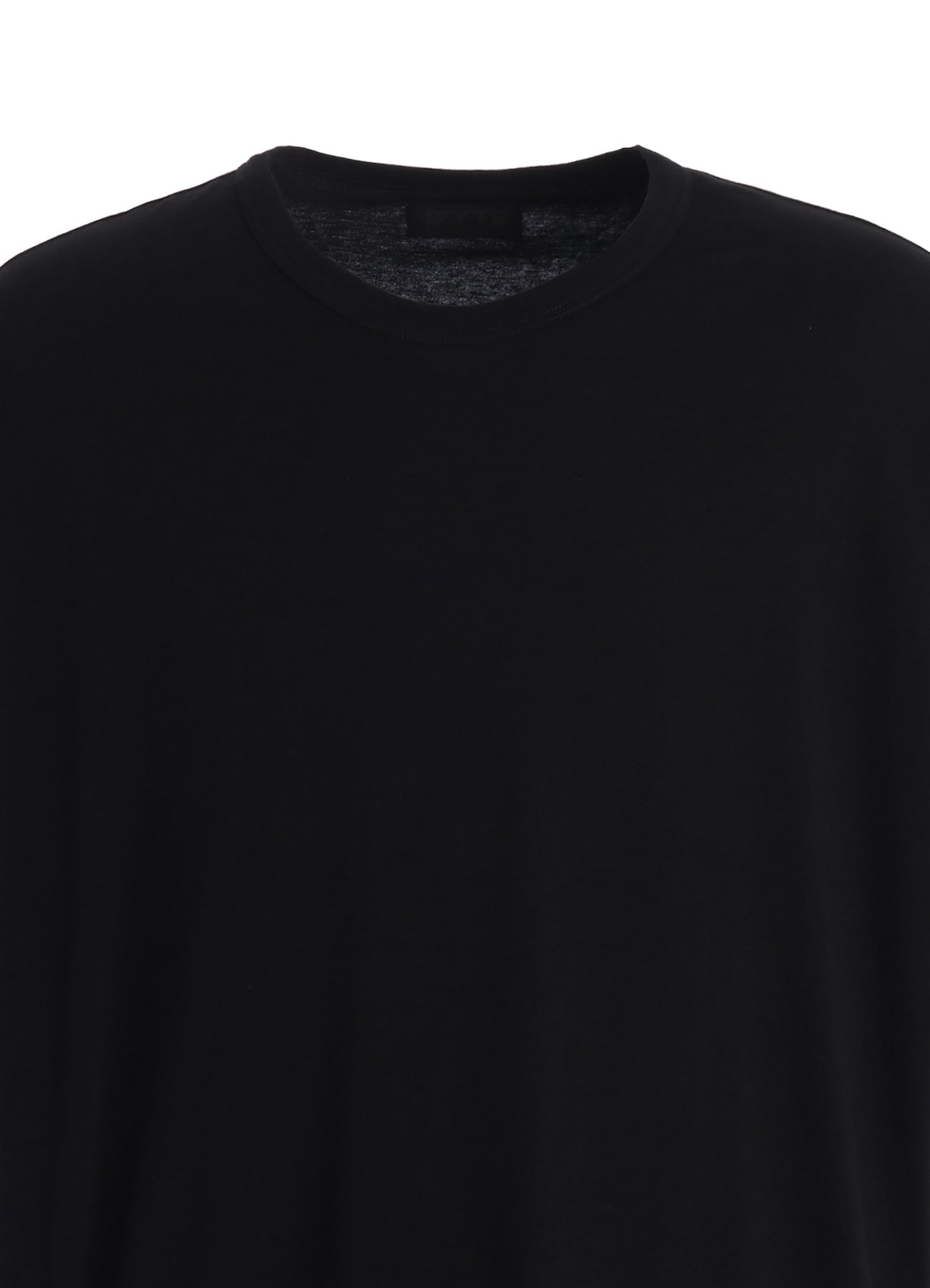 30/COTTON JERSEY ELASTIC DRAWSTRING GATHERED T-SHIRT