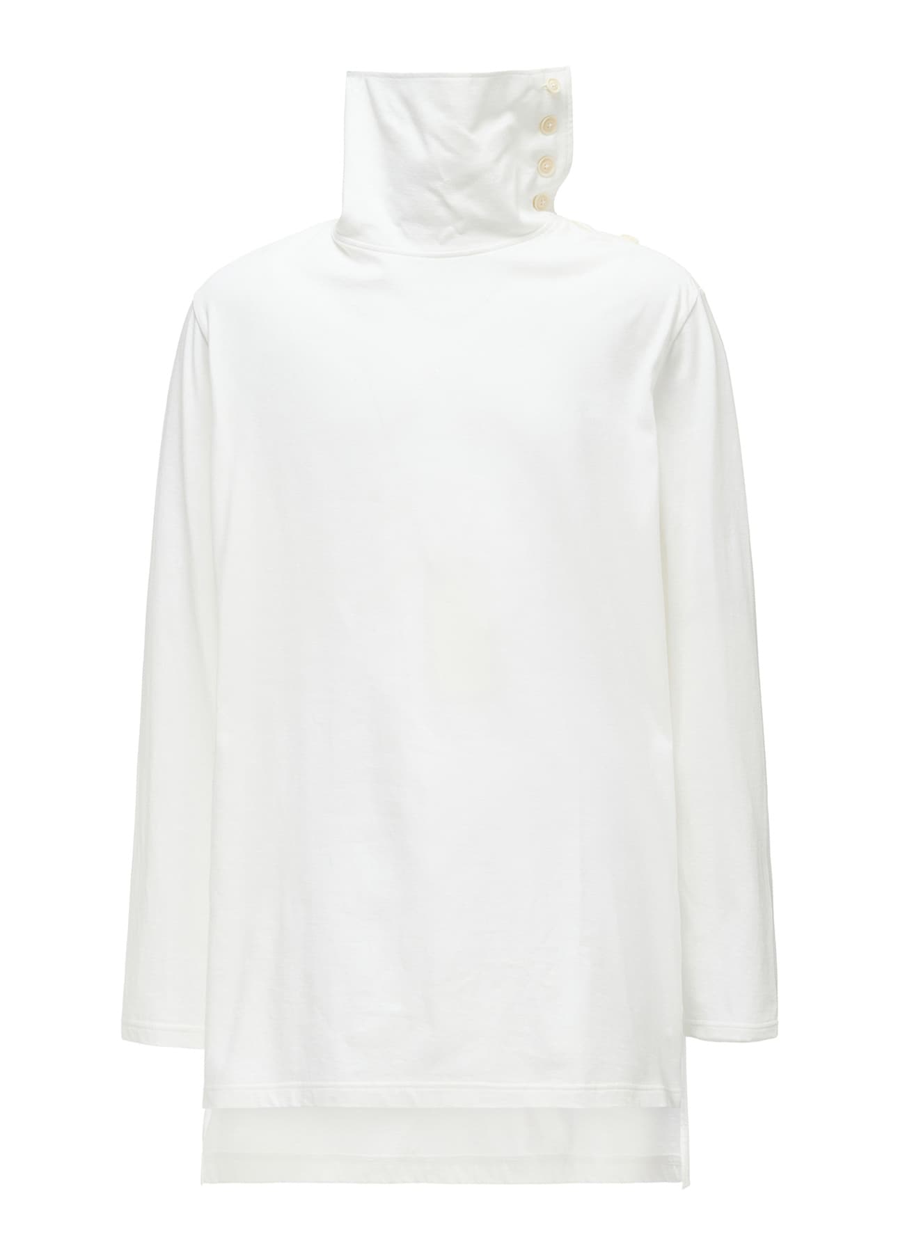 30/COTTON JERSEY TURTLE NECK LONG T-SHIRT