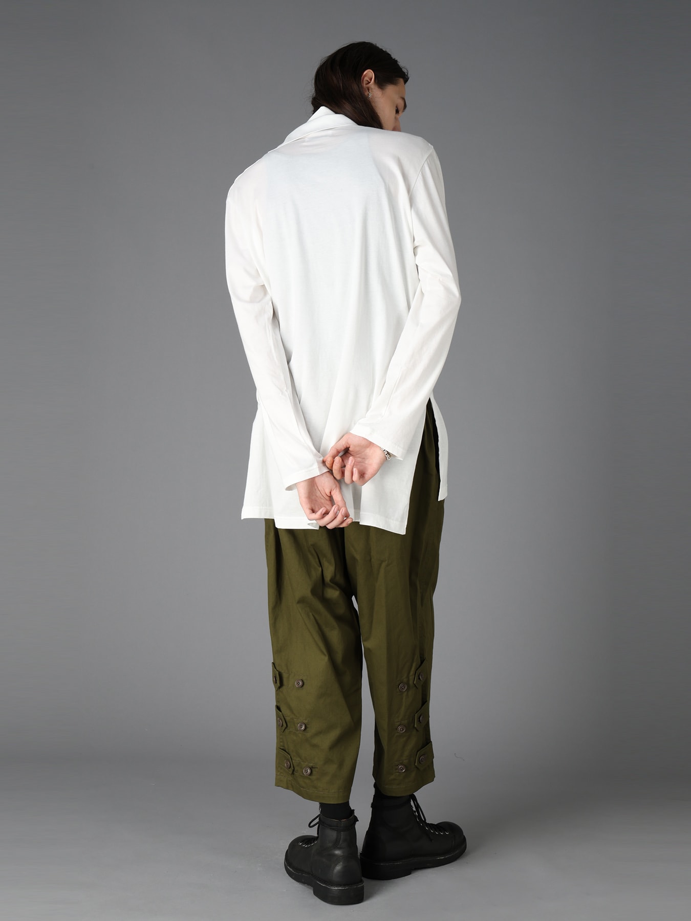 30/COTTON JERSEY TURTLE NECK LONG T-SHIRT