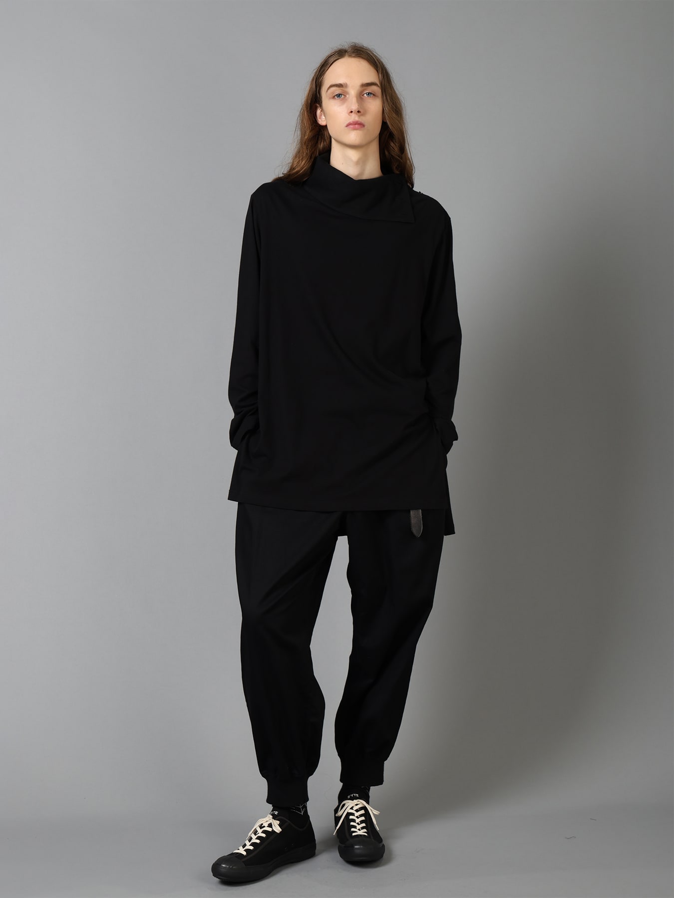 30/COTTON JERSEY TURTLE NECK LONG T-SHIRT