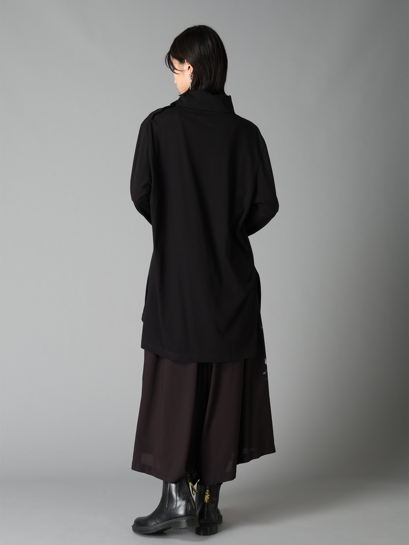 30/COTTON JERSEY TURTLE NECK LONG T-SHIRT