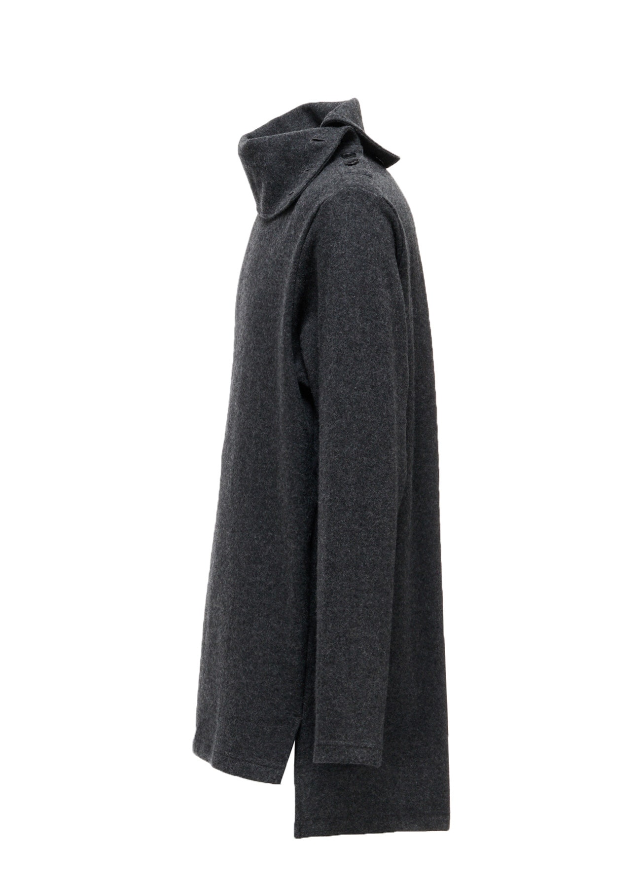 AIRY WOOL BLEND JERSEY TURTLENECK T-SHIRT
