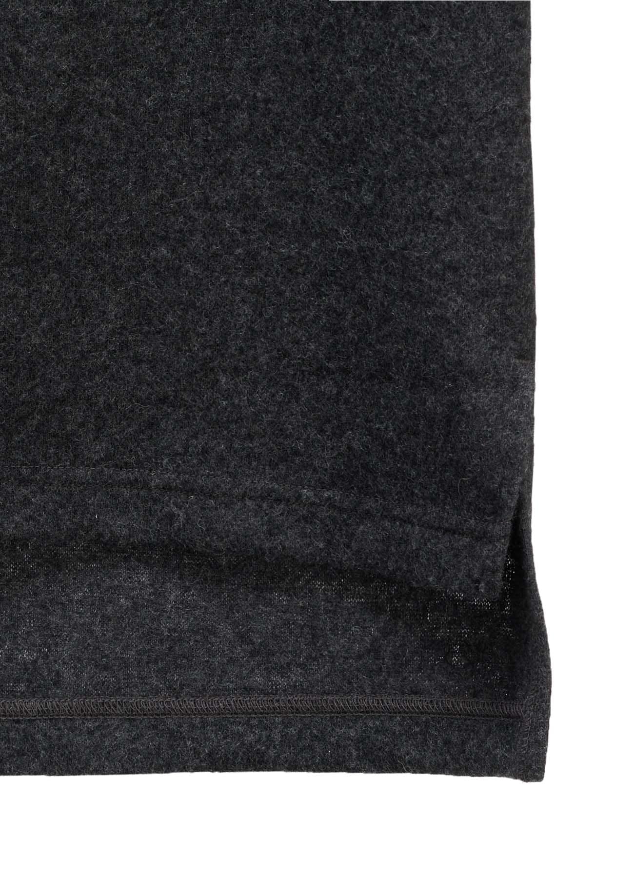AIRY WOOL BLEND JERSEY TURTLENECK T-SHIRT
