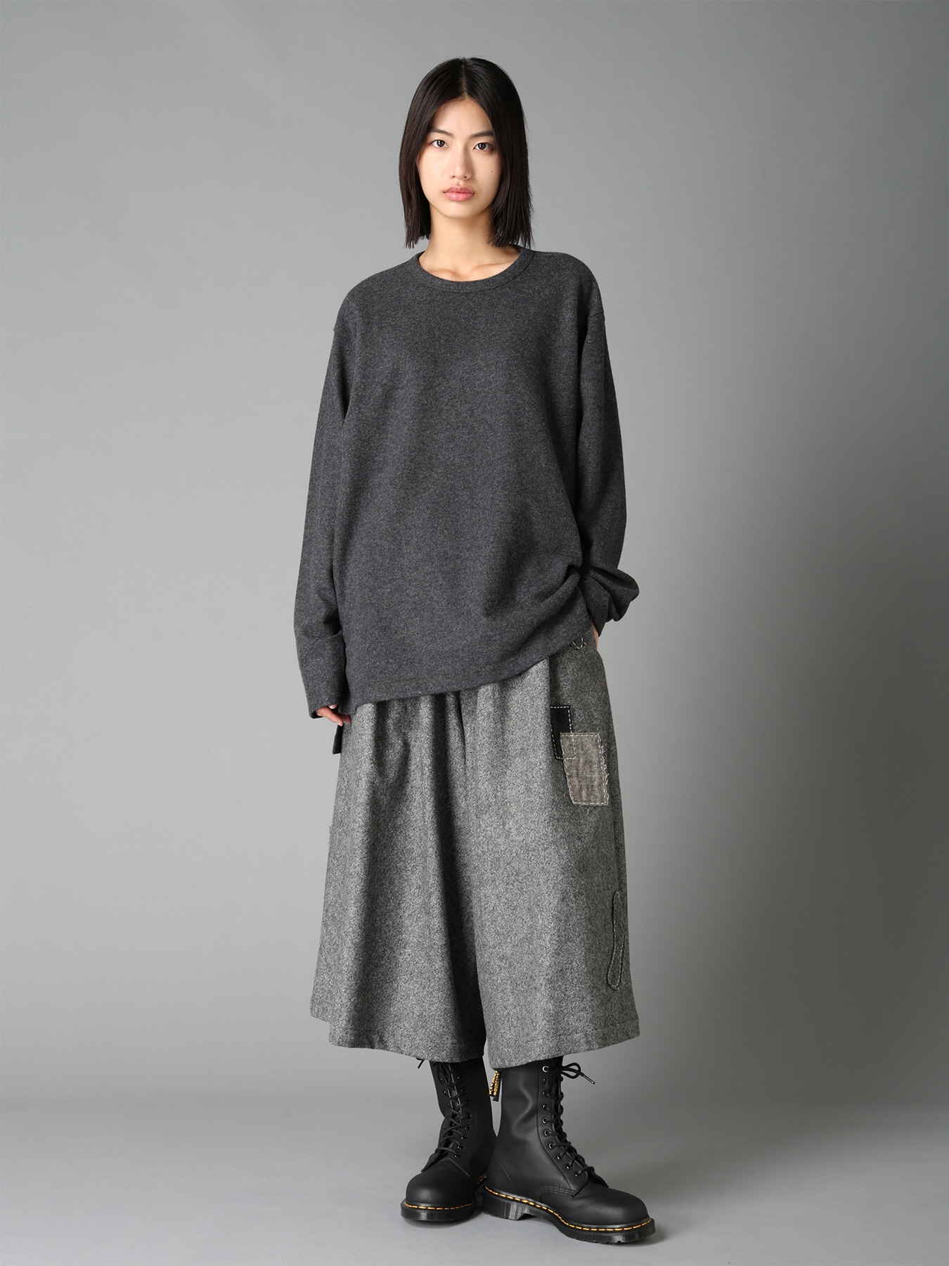 AIRY WOOL BLEND JERSEY T-SHIRT