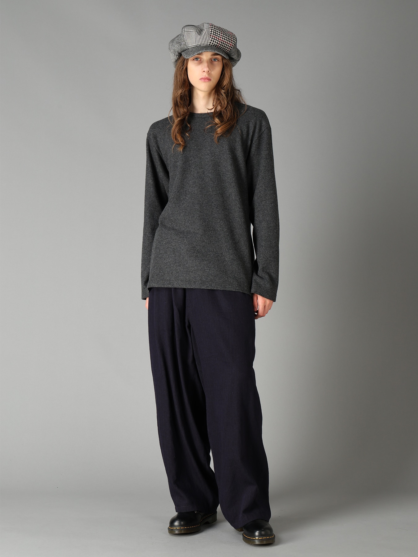 AIRY WOOL BLEND JERSEY T-SHIRT
