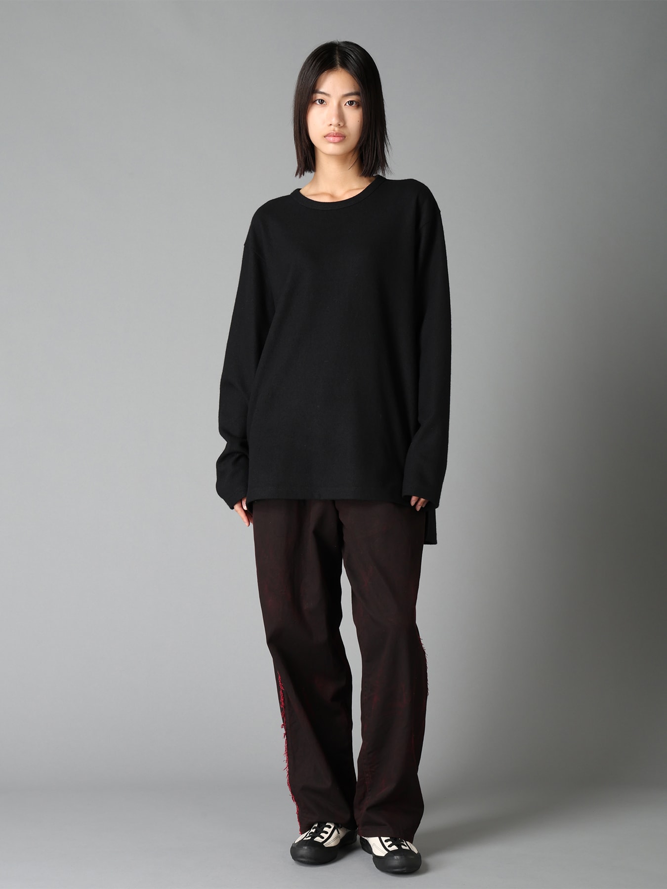 AIRY WOOL BLEND JERSEY T-SHIRT