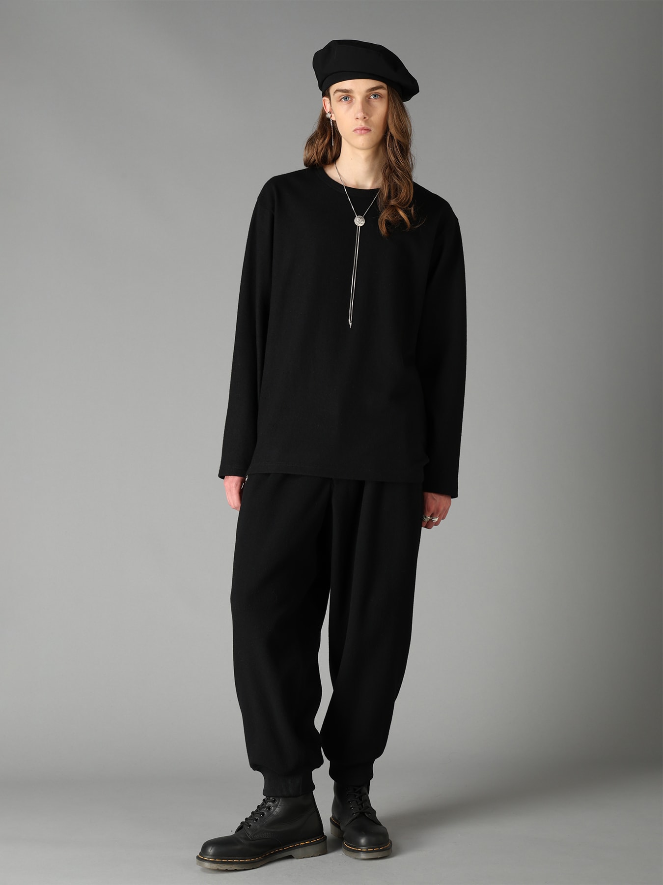 AIRY WOOL BLEND JERSEY T-SHIRT