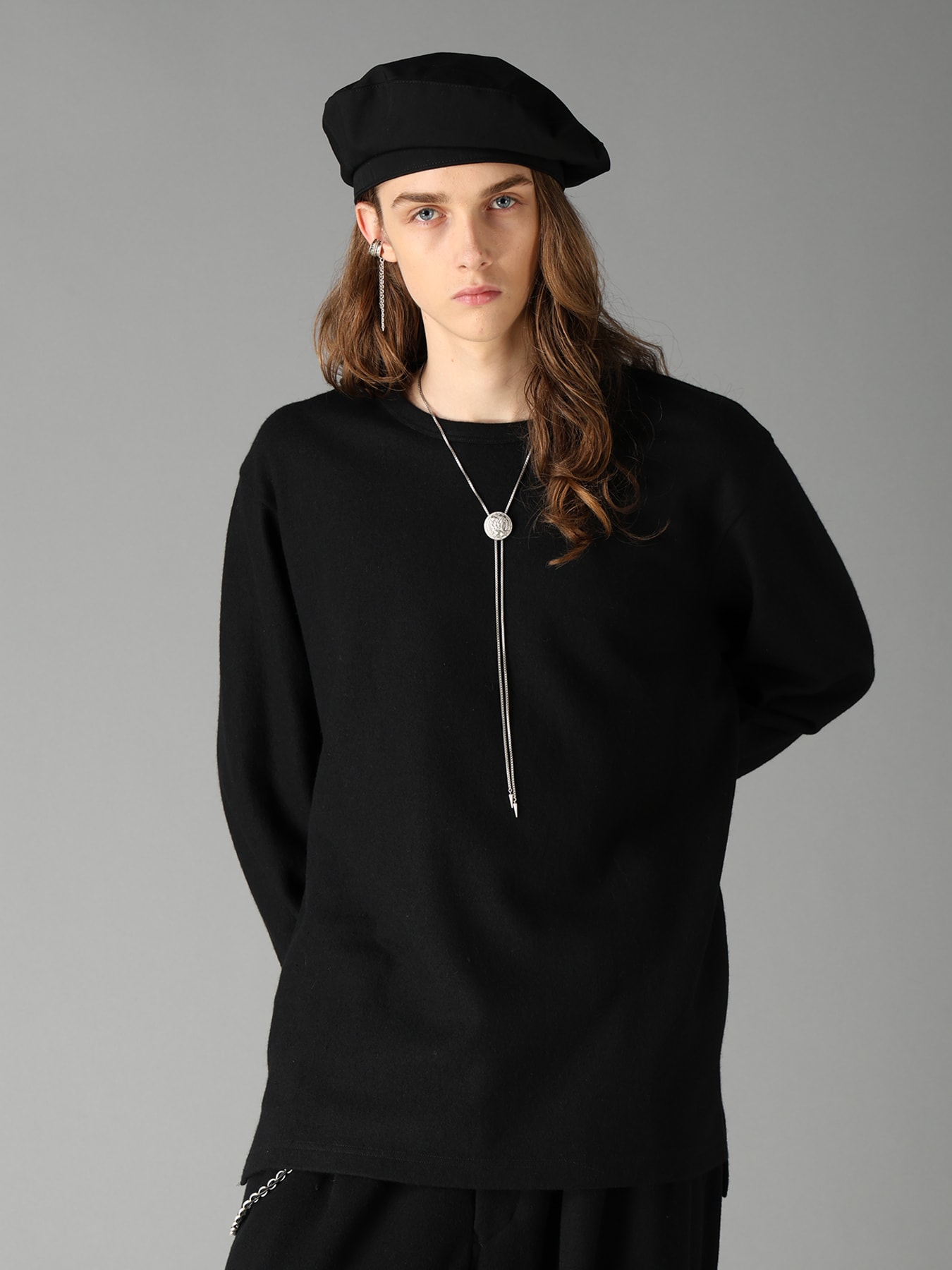 AIRY WOOL BLEND JERSEY T-SHIRT